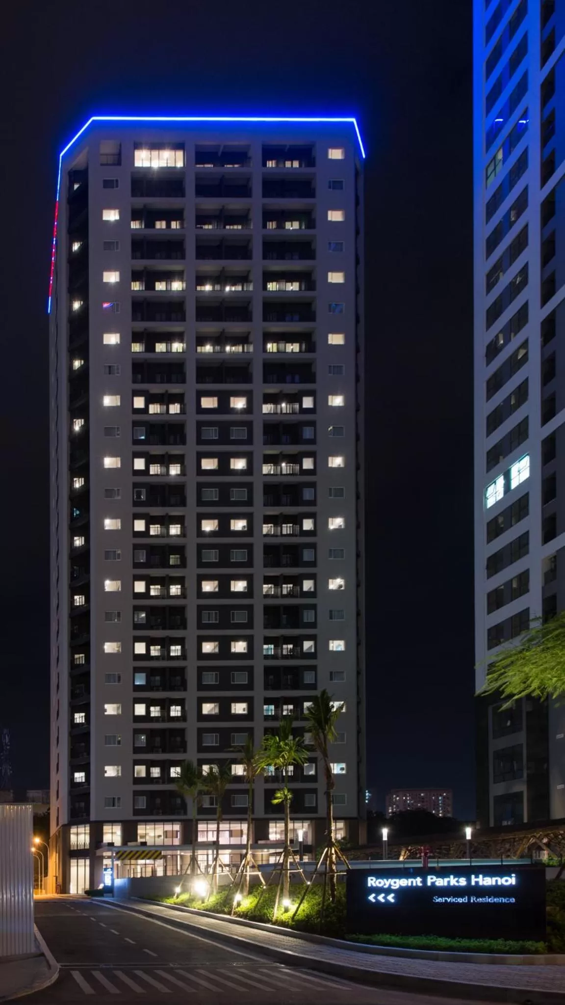 Property building in Roygent Parks Hanoi