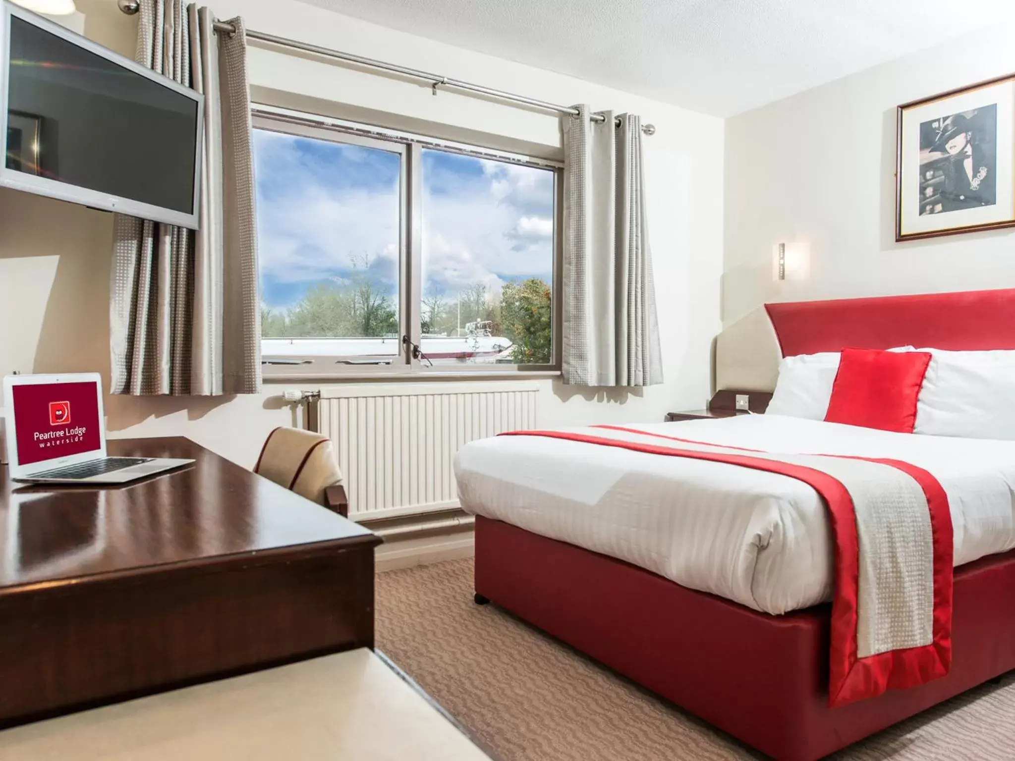 Bed in Peartree Lodge Waterside Bed in Peartree Lodge Waterside