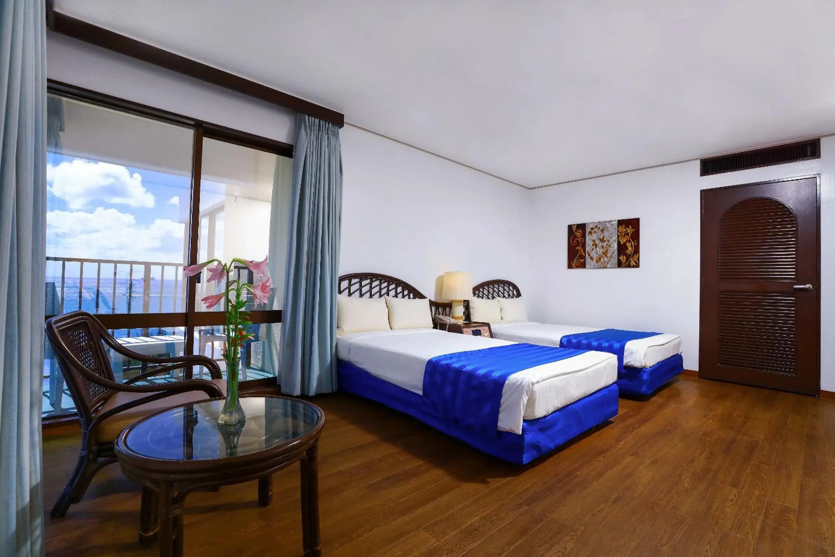 Bed in Grandvrio Resort Saipan