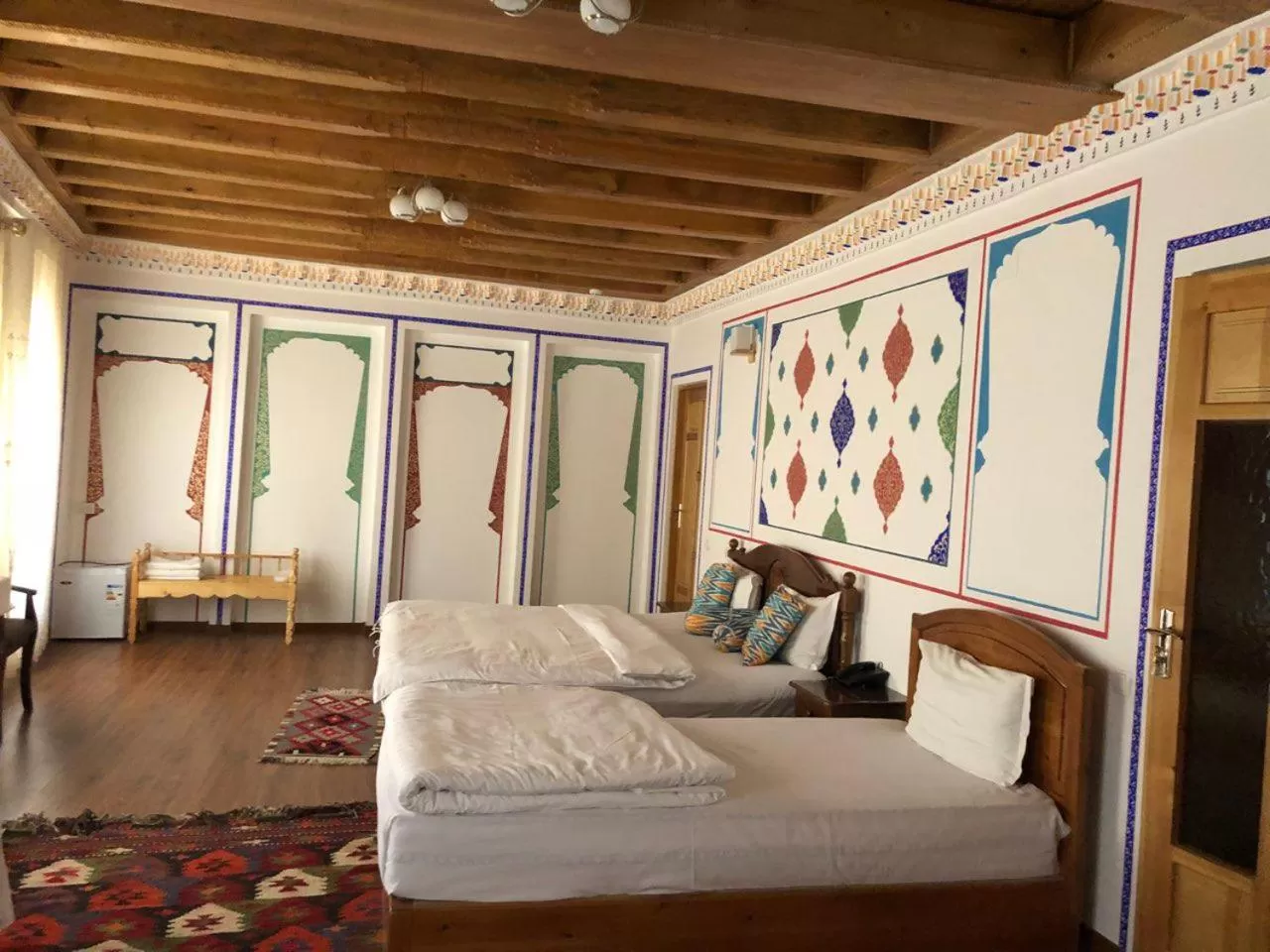 Bed in As-Salam Boutique Hotel