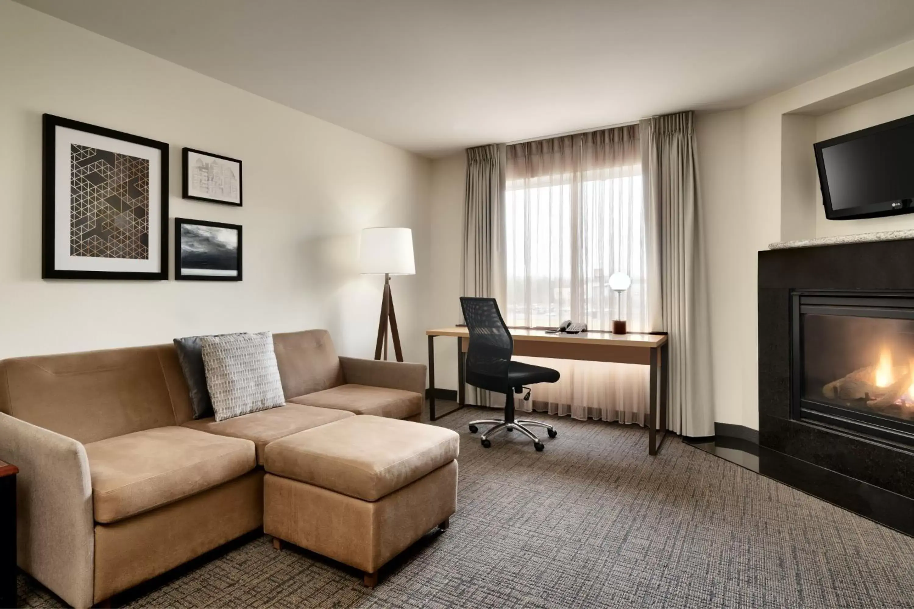 Bedroom, Seating Area in Residence Inn by Marriott Greenville
