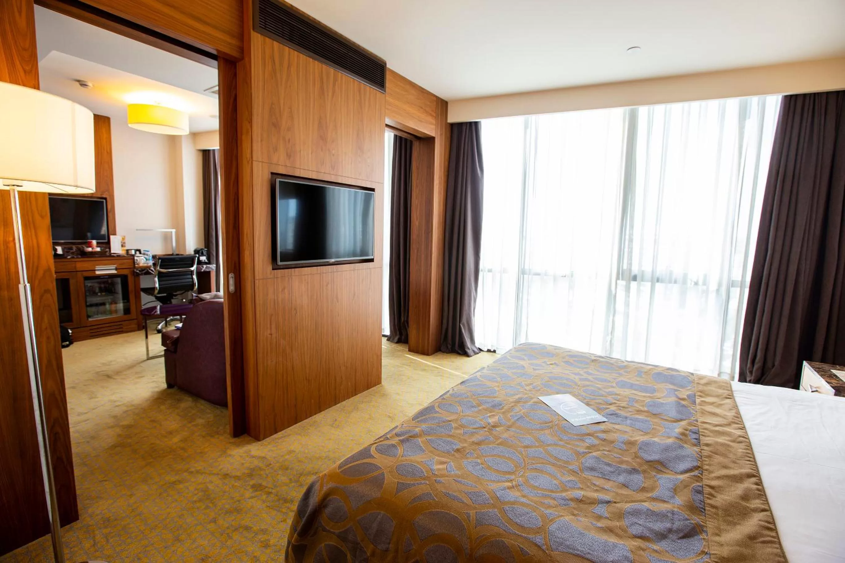 Communal lounge/ TV room, Bed in Uranus Istanbul Topkapi