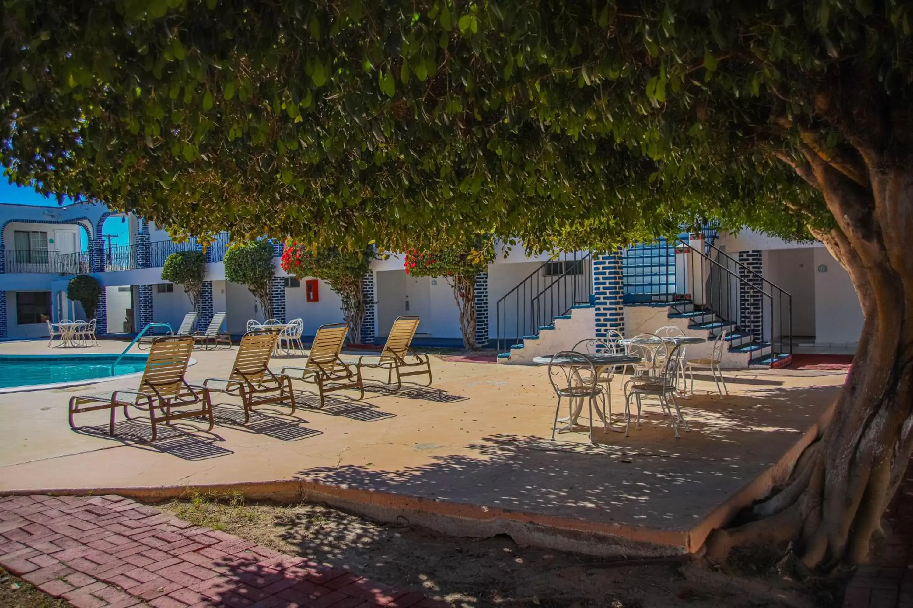 Patio in Playa Inn Rocky Point