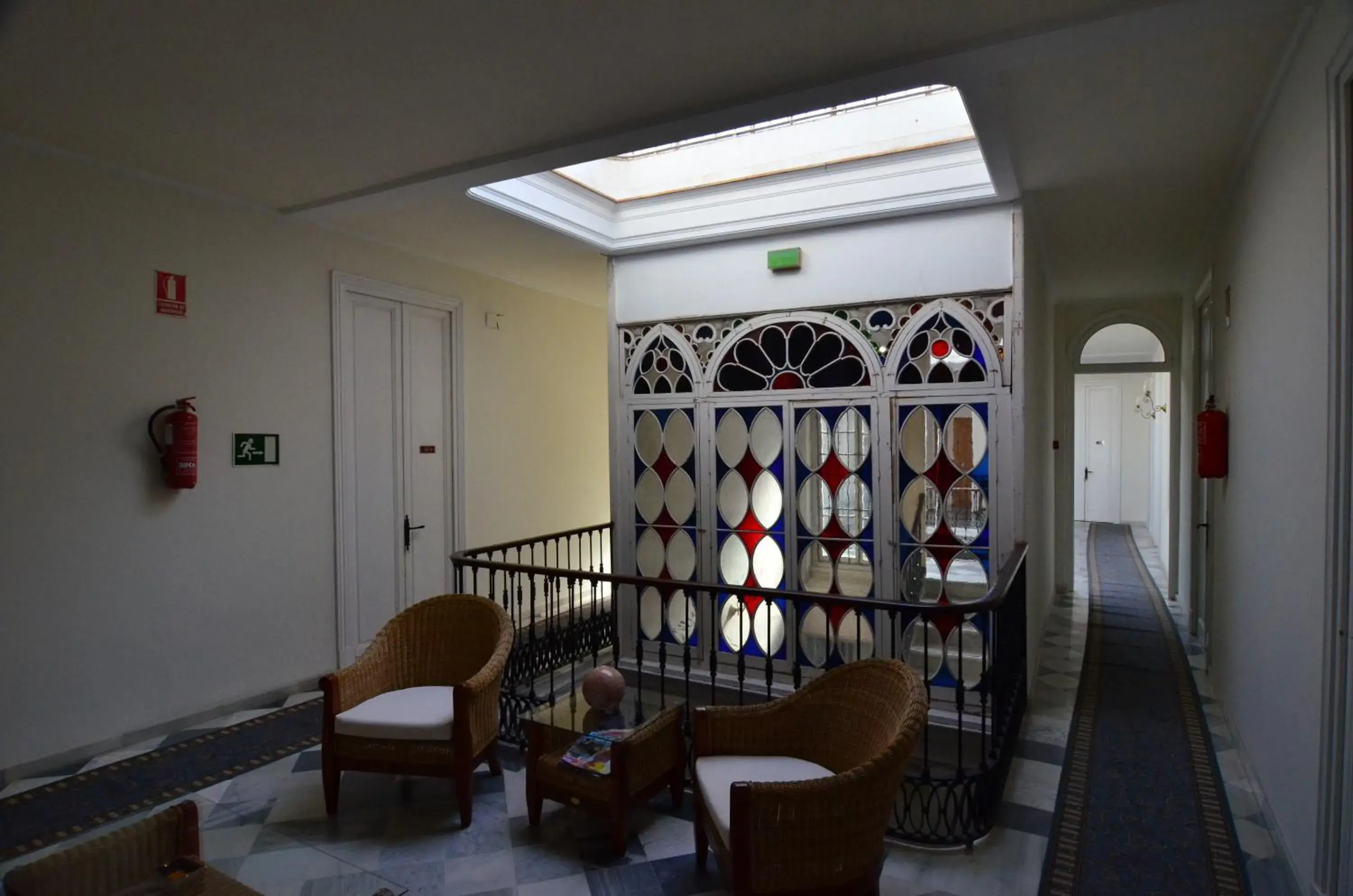 Floor plan, Seating Area in Nuevo Hotel