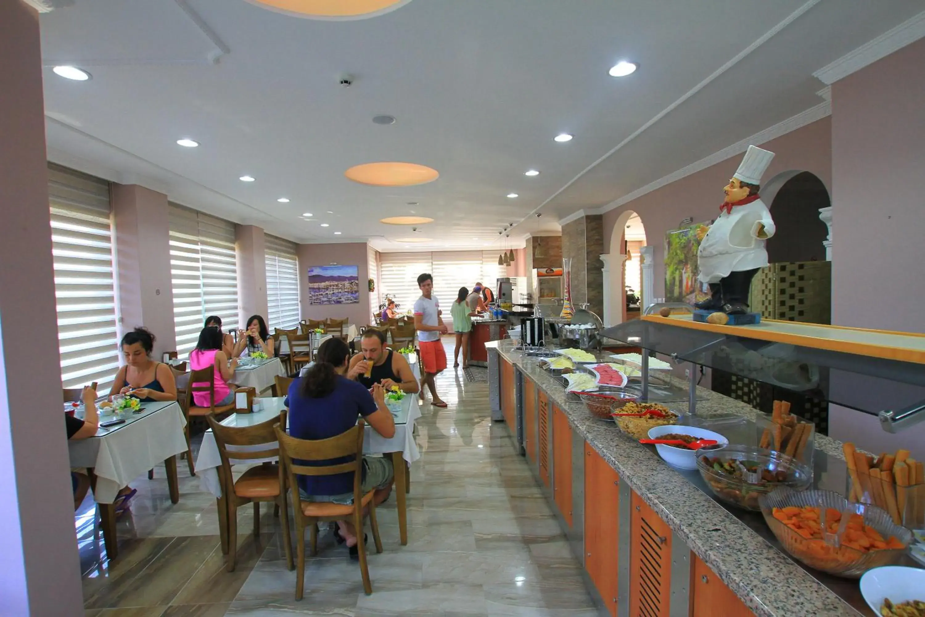 Buffet breakfast, Restaurant/Places to Eat in Rosy Hotel Marmaris