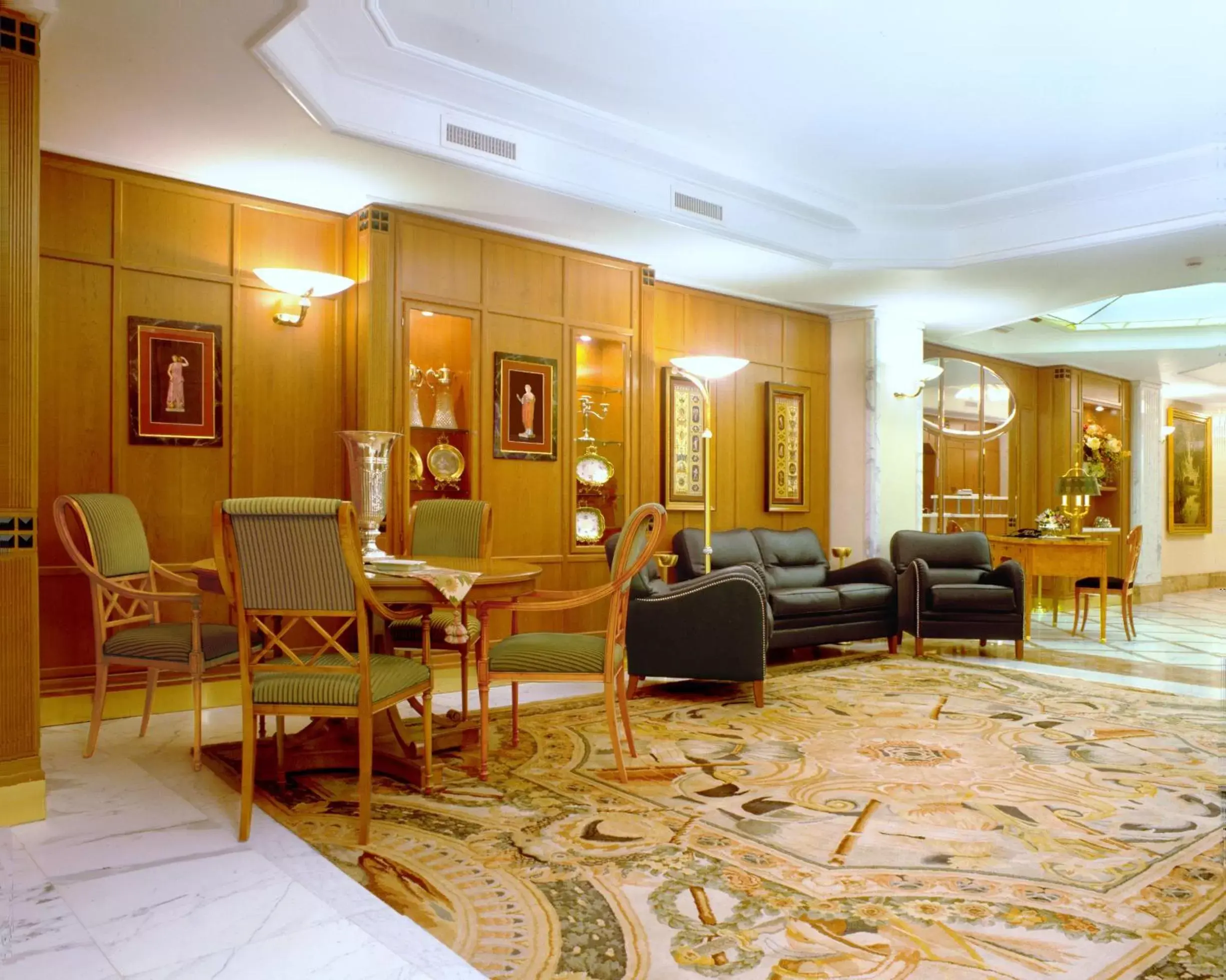 Lobby or reception in Hotel Capitol Milano