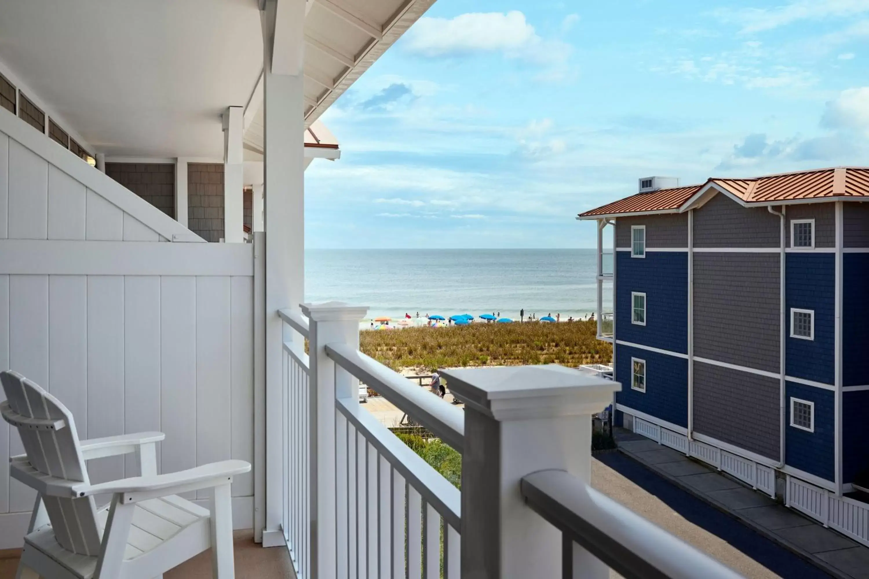 Photo of the whole room, Balcony/Terrace in Bethany Beach Ocean Suites Residence Inn by Marriott
