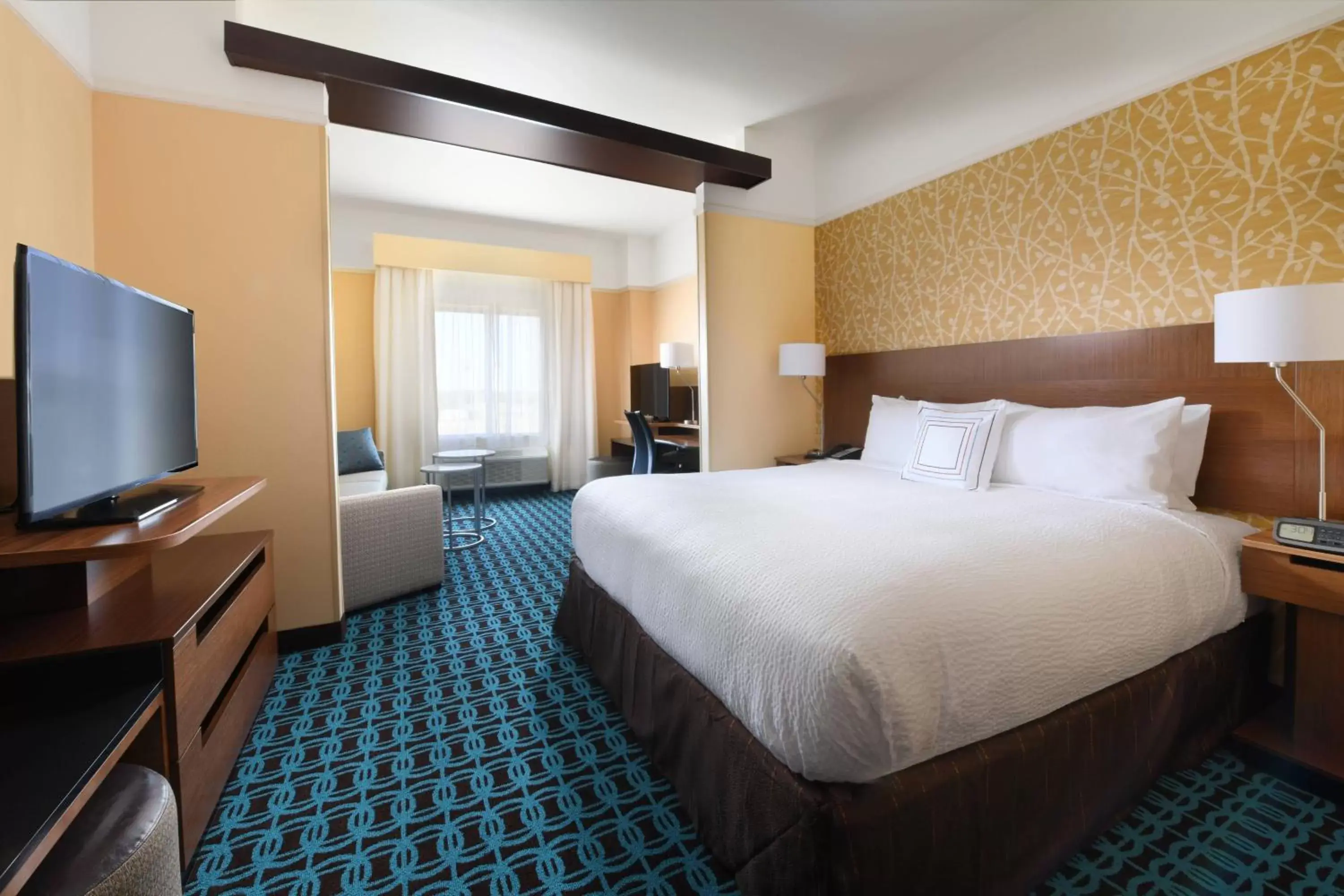 Bedroom, Bed in Fairfield Inn & Suites by Marriott Fort Worth South/Burleson