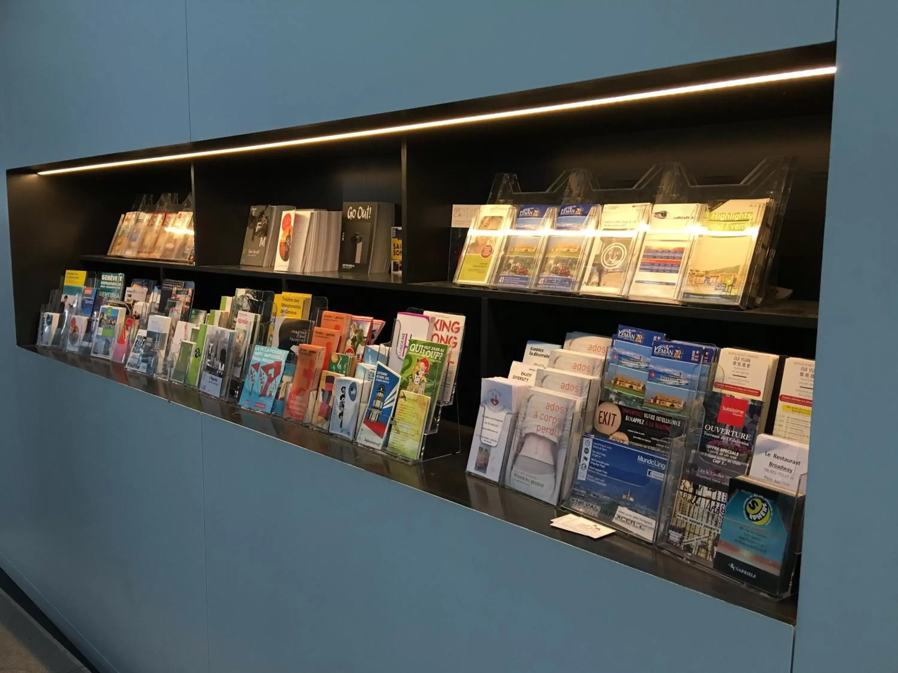 Lobby or reception in Geneva Hostel Lobby or reception in Geneva Hostel