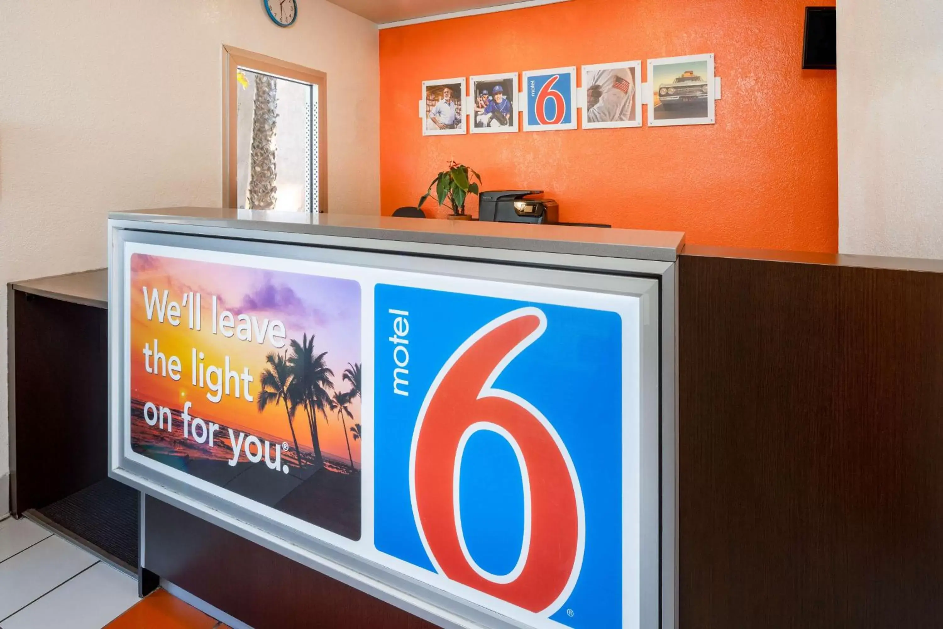 Lobby or reception in Motel 6-Santa Barbara, CA - State Street Lobby or reception in Motel 6-Santa Barbara, CA - State Street