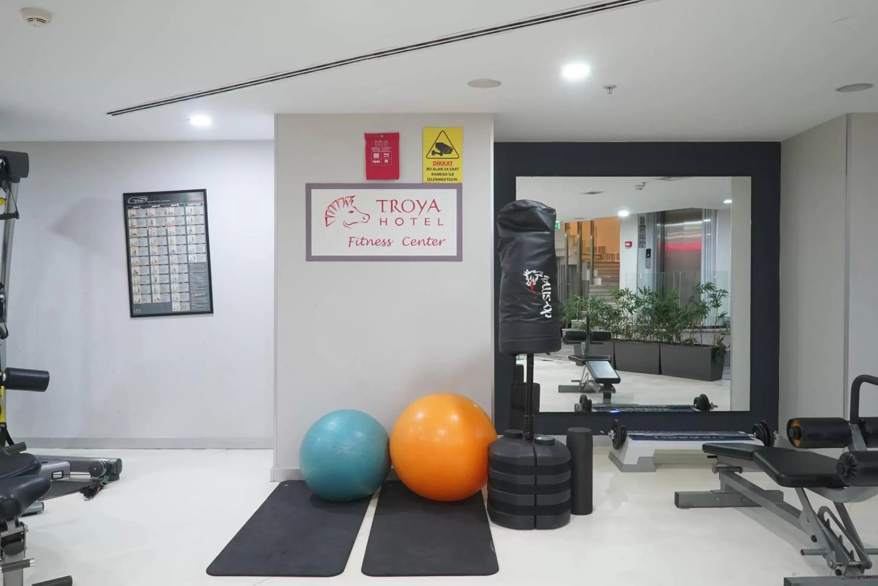 Fitness Center/Facilities in Hotel Troya