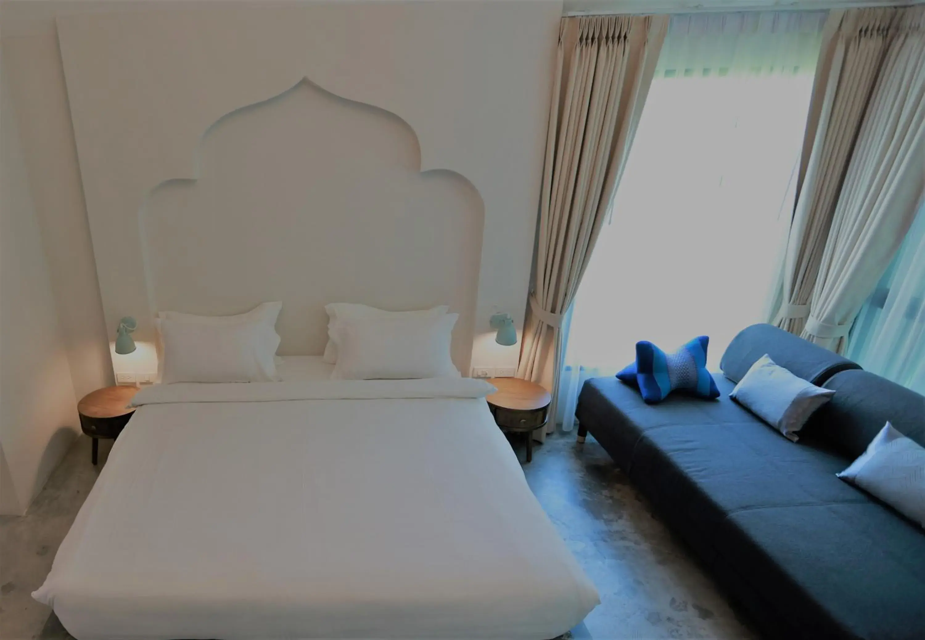 Bed in Mook Lamai Resort and Spa