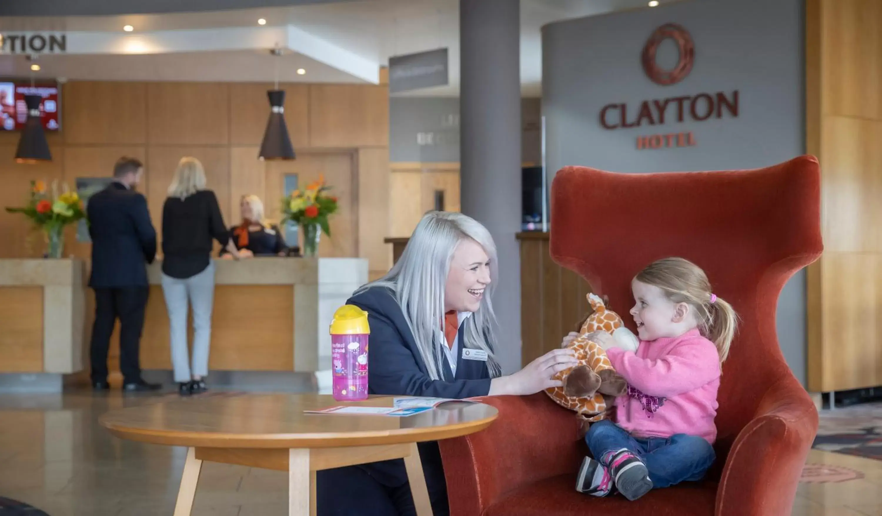 Lobby or reception in Clayton Hotel Liffey Valley