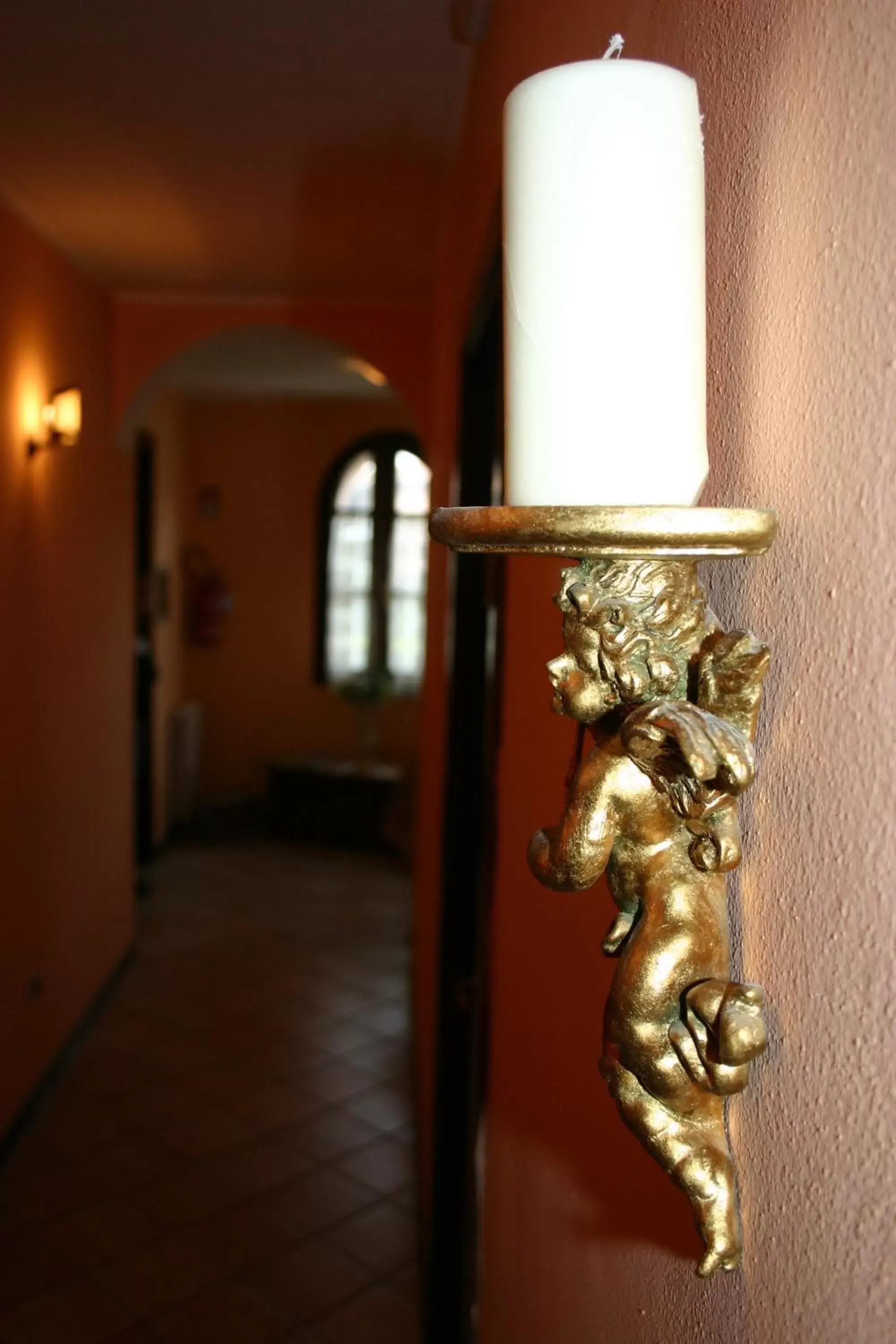 Decorative detail in Hotel La Selce