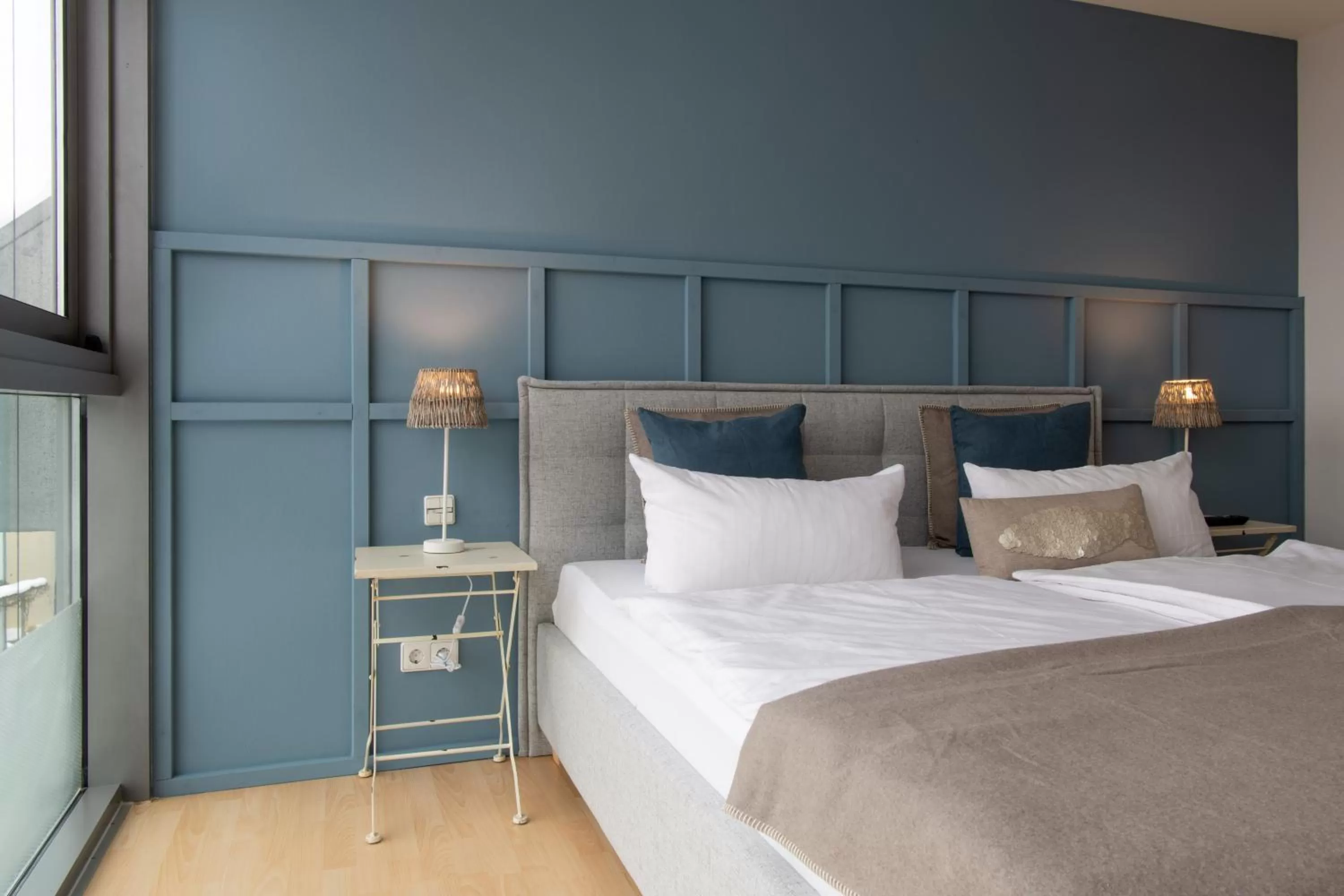 Bed in Ko´Ono Hotel