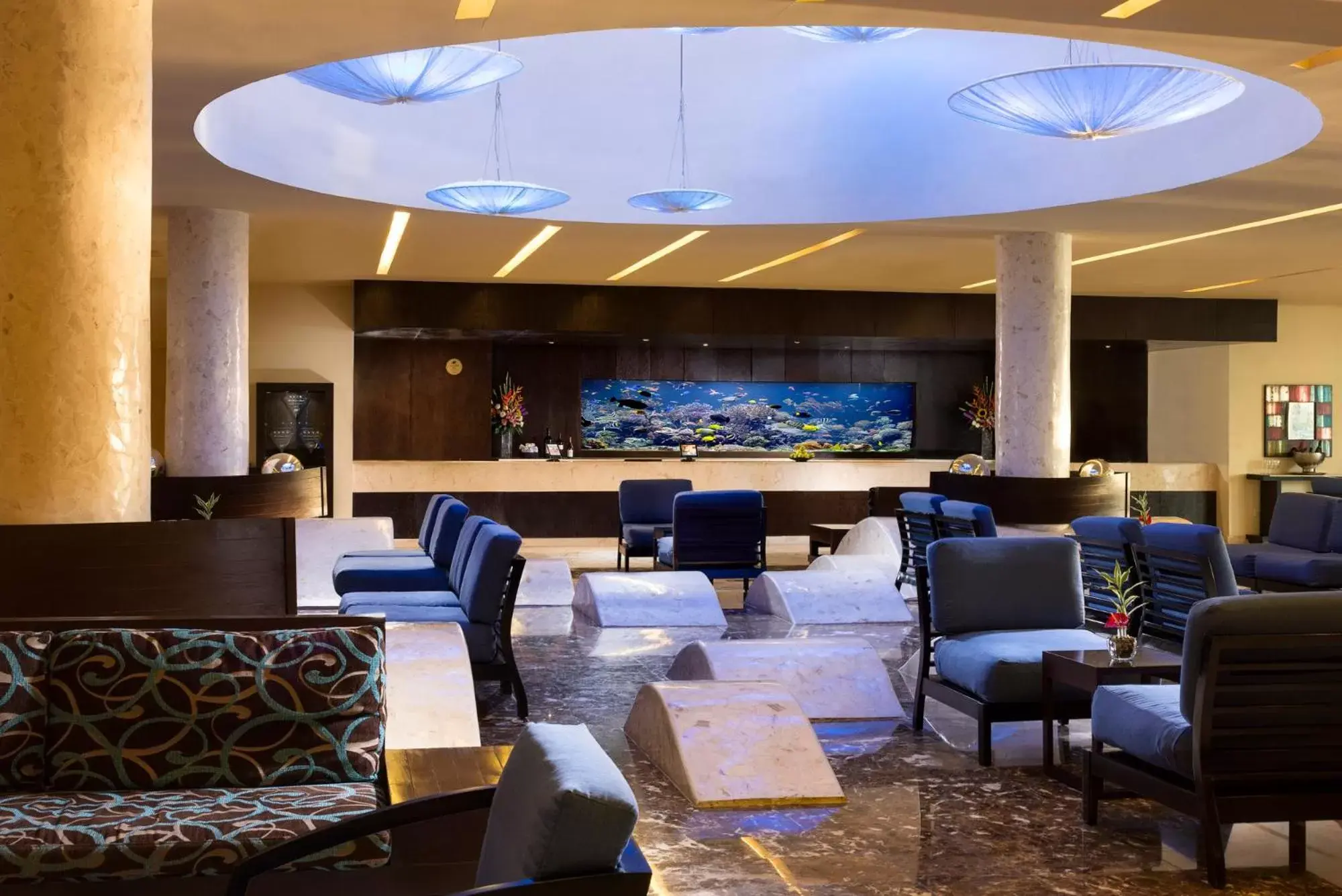 Lobby or reception, Lounge/Bar in Azul Beach Resort Riviera Cancun, Gourmet All Inclusive by Karisma