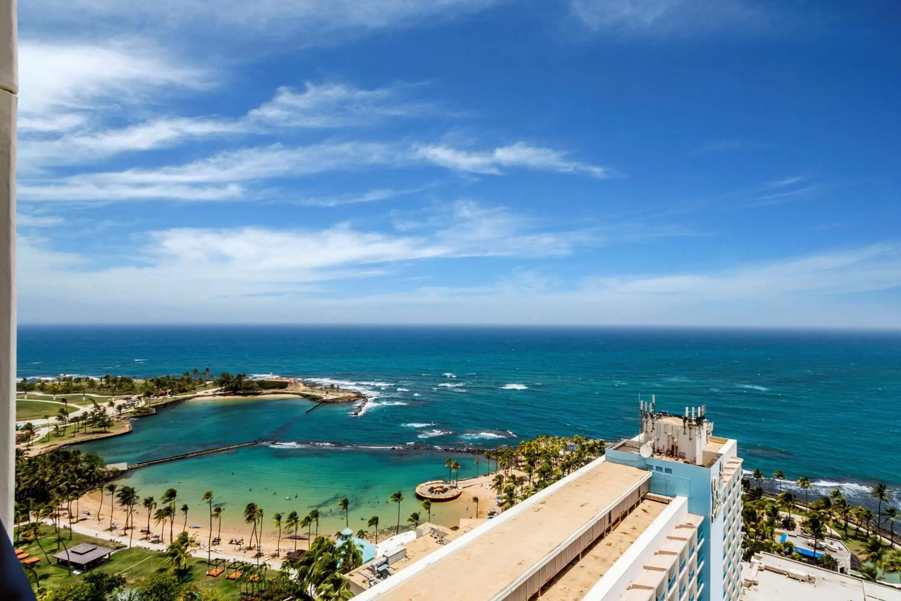 View (from property/room), Sea View in Caribe Hilton