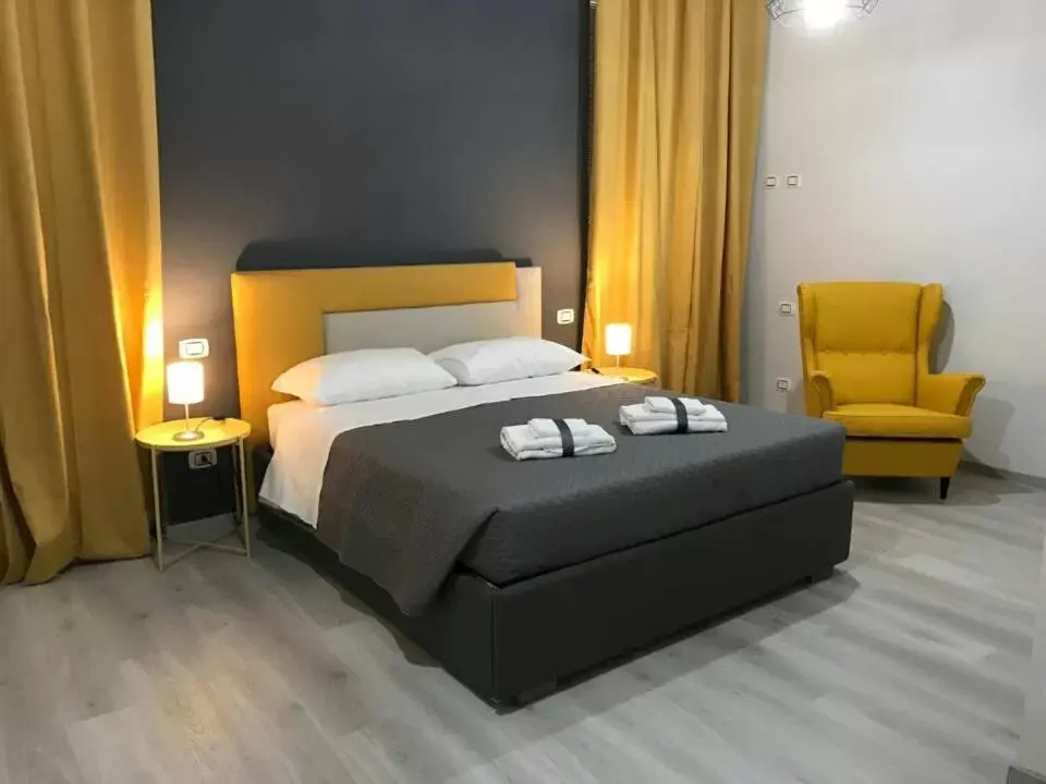 Photo of the whole room, Bed in Sensation House