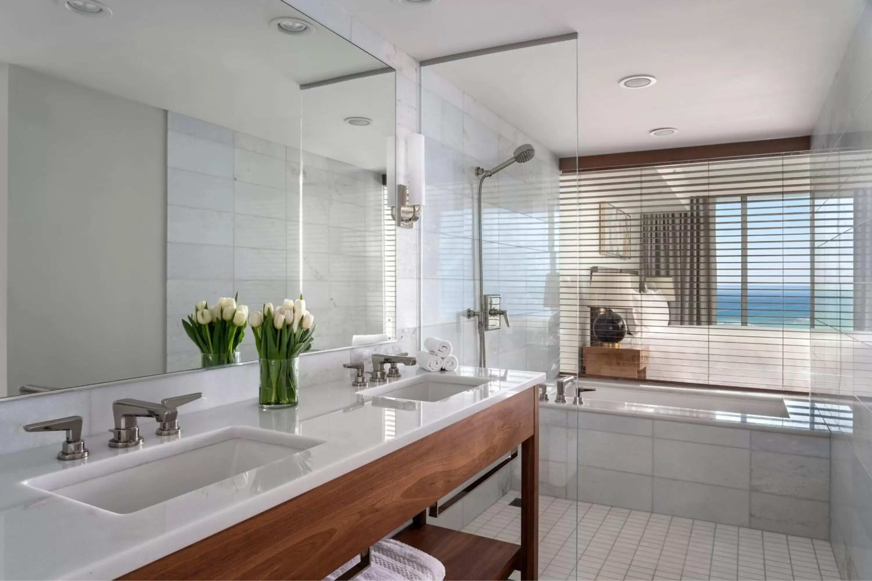 Bedroom, Bathroom in The Ritz-Carlton Residences, Waikiki Beach Hotel