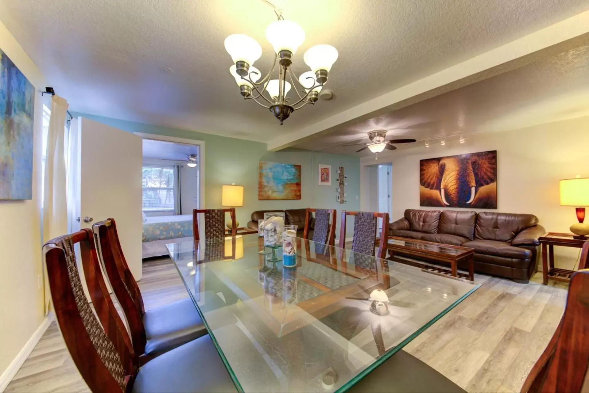 Seating Area in The Ringling Beach House