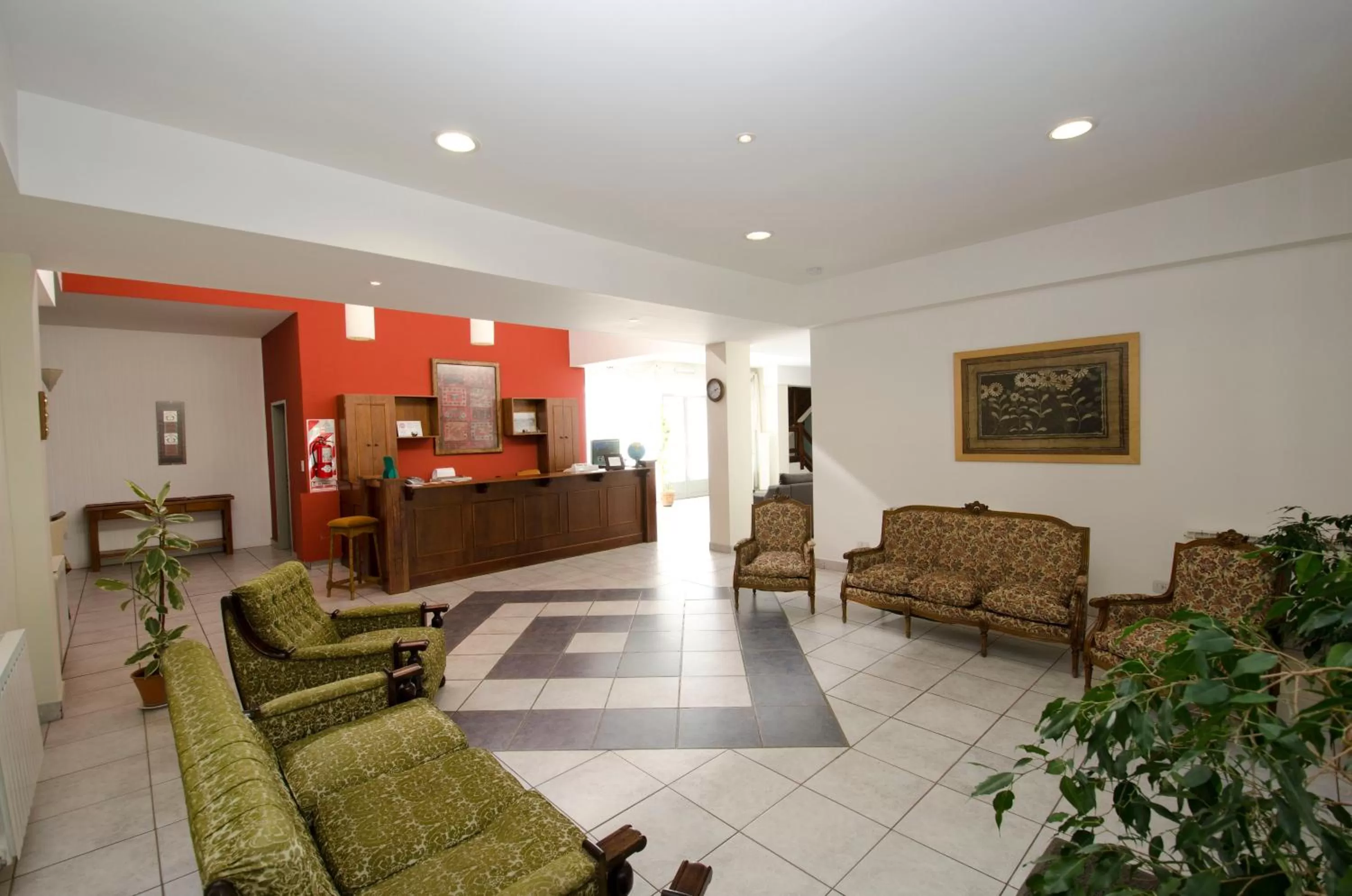 Lobby or reception in Hotel Amado