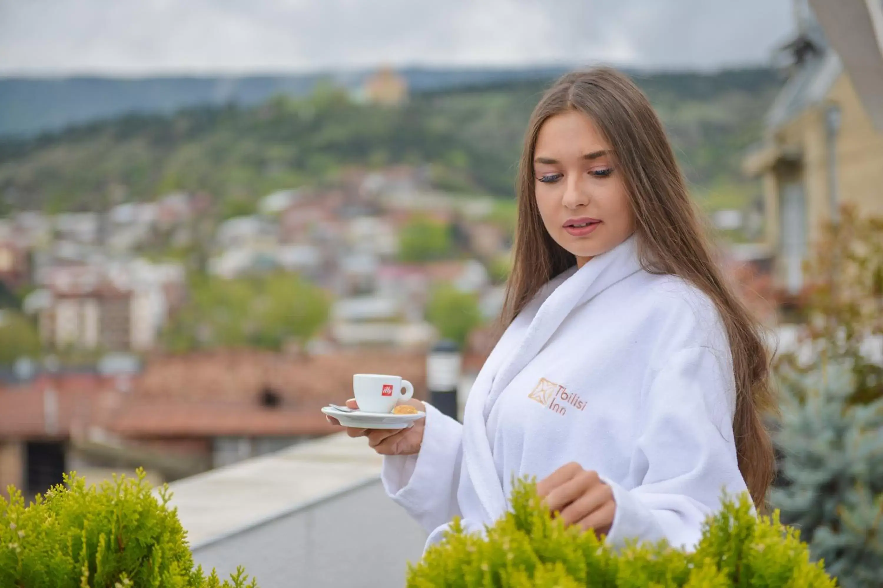 Balcony/Terrace in Tbilisi Inn