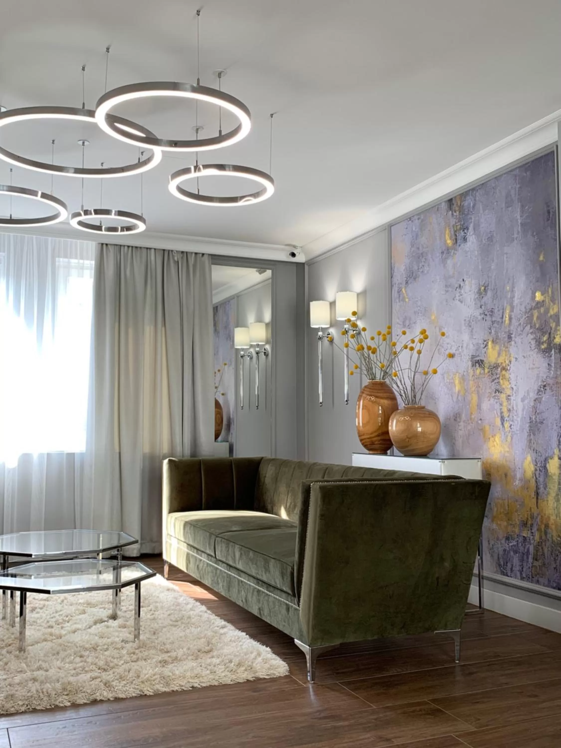 Lobby or reception in Boutique Hotel Center