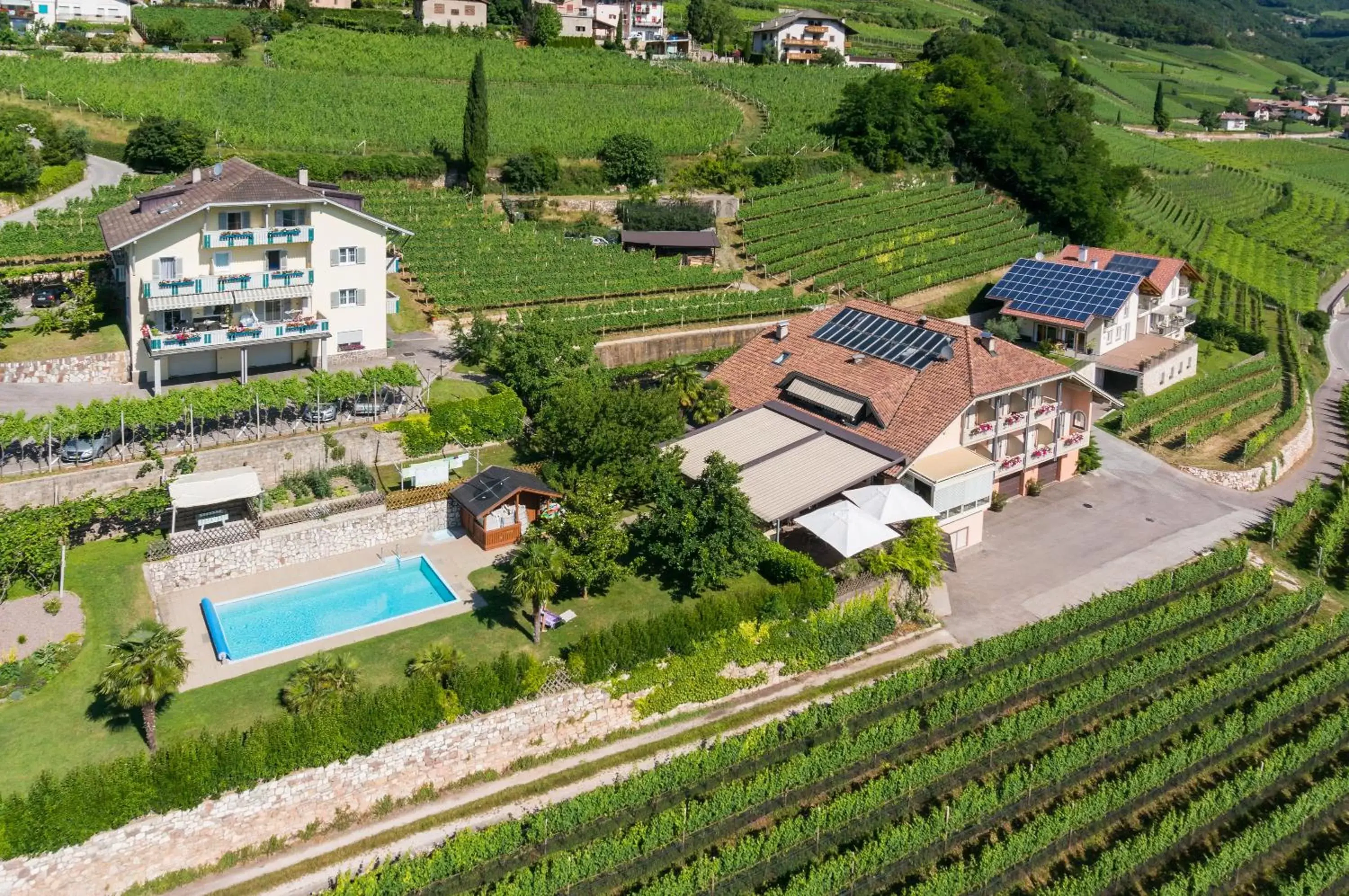 Property building, Bird's-eye View in Garni Hotel Ritterhof