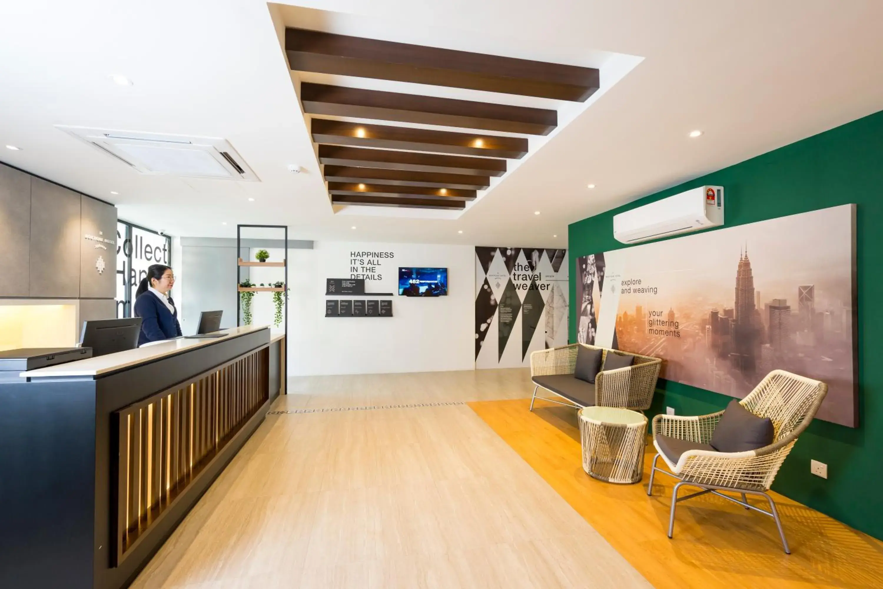 Lobby or reception in H Boutique Hotel Xplorer Kota Damansara Lobby or reception in H Boutique Hotel Xplorer Kota Damansara