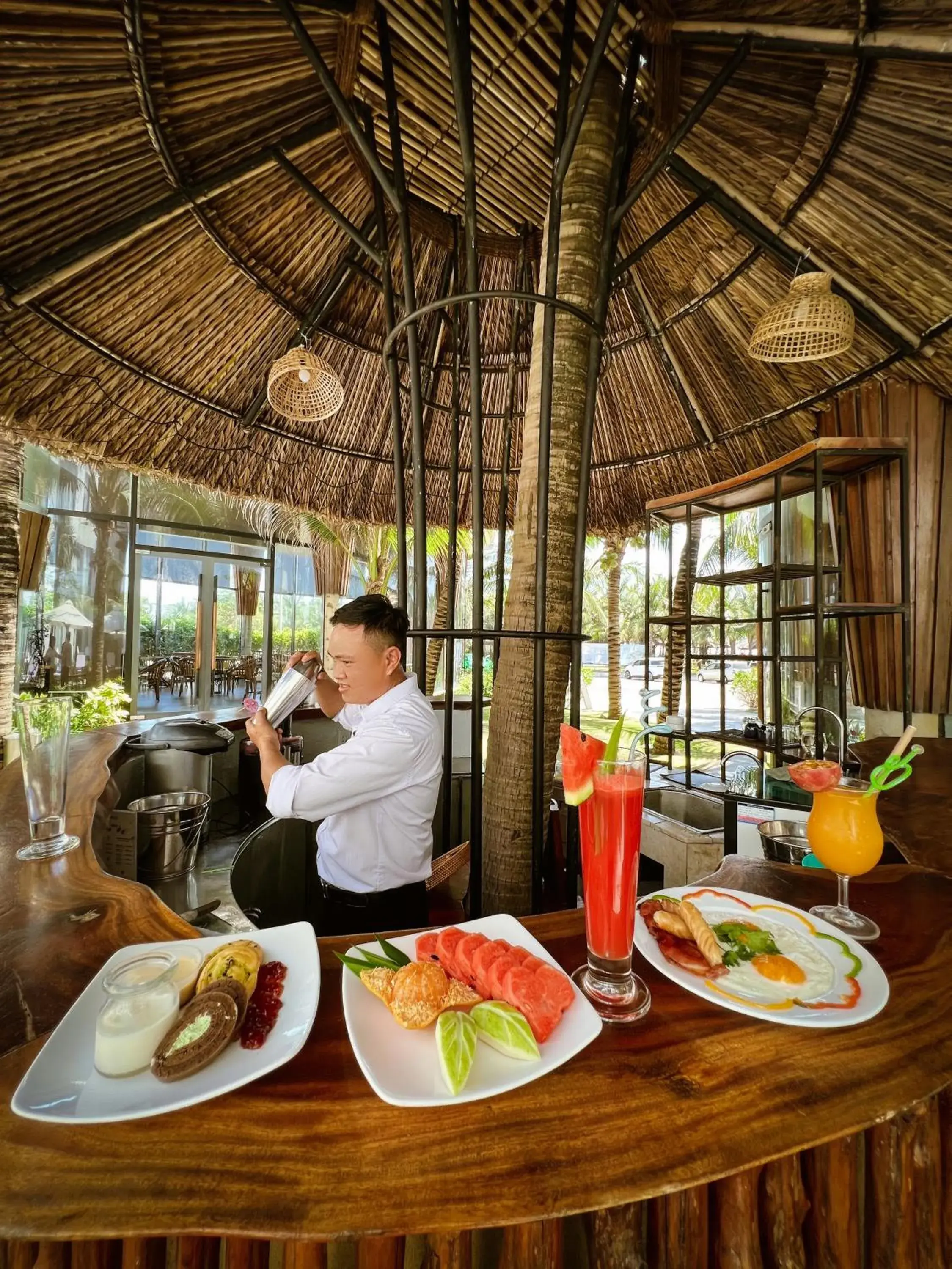 Food in Sala Tuy Hoa Beach Hotel