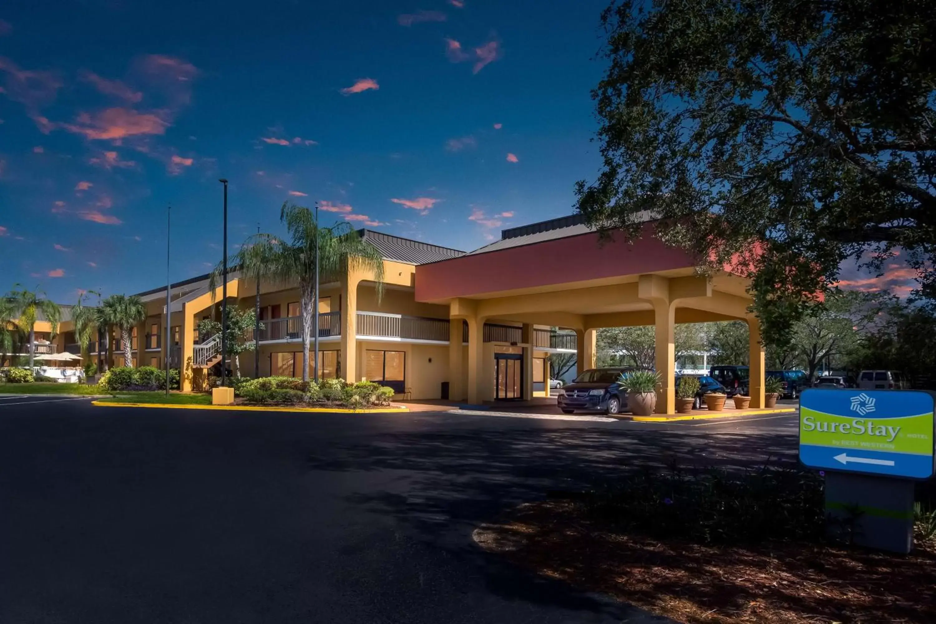 Property Building in SureStay Hotel by Best Western St Pete Clearwater Airport