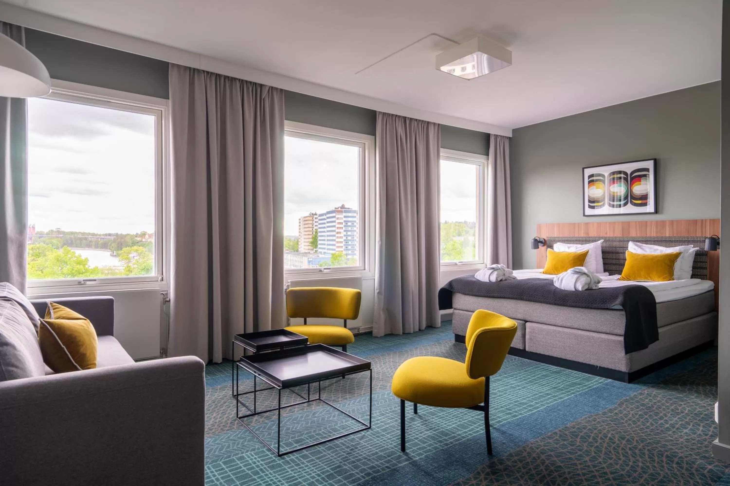 Photo of the whole room, Bed in Quality Hotel Park Södertälje City