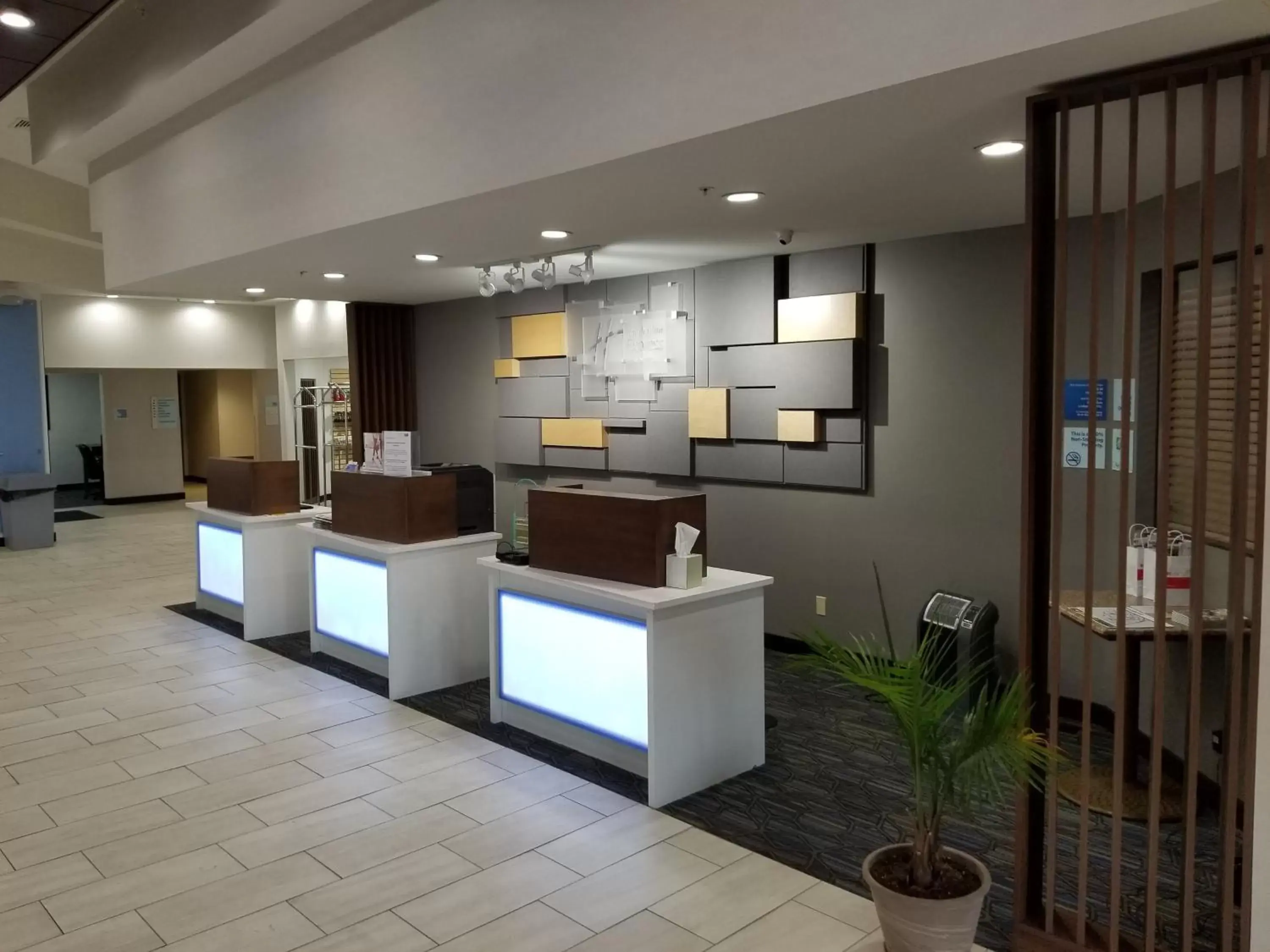 Lobby or reception, Lobby/Reception in Holiday Inn Express Birch Run-Frankenmuth Area, an IHG Hotel