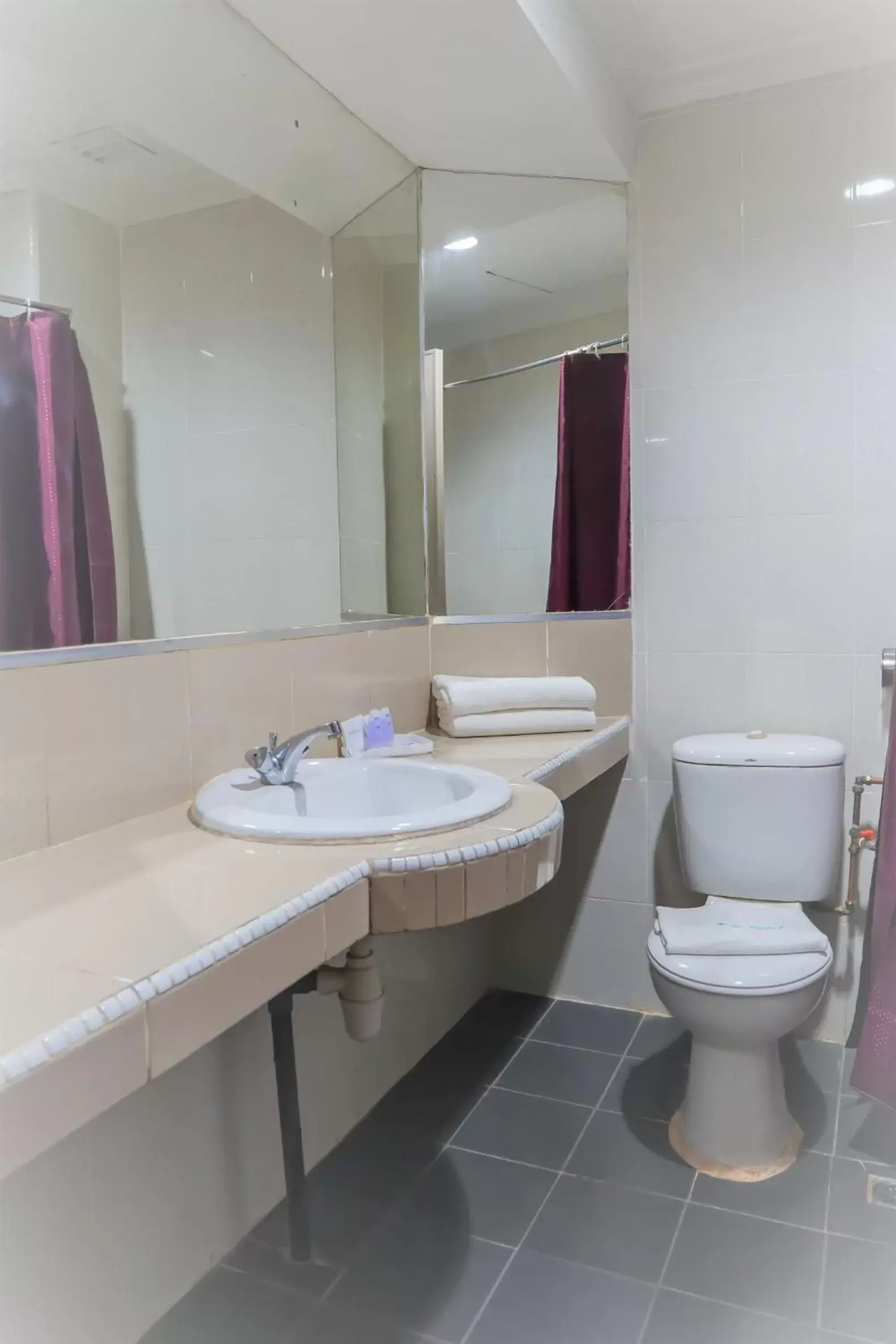 Bathroom in Miri Hotel