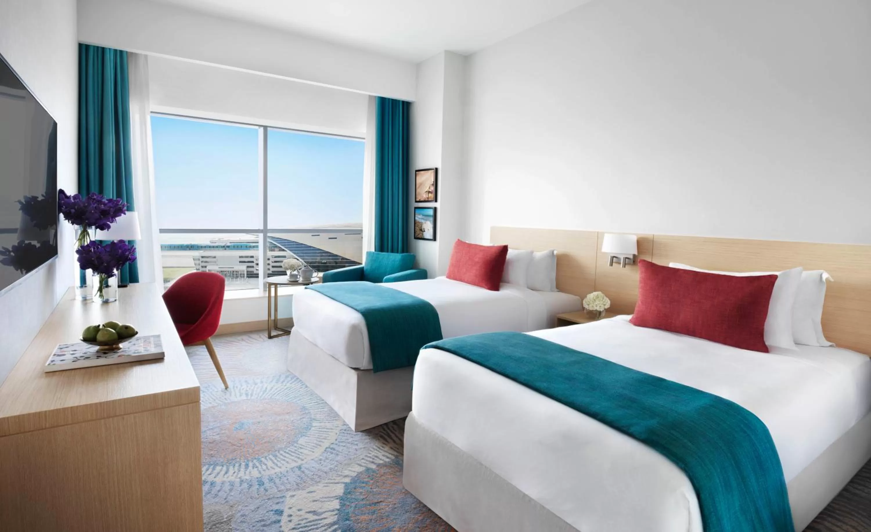 Photo of the whole room, Bed in Avani Ibn Battuta Dubai Hotel