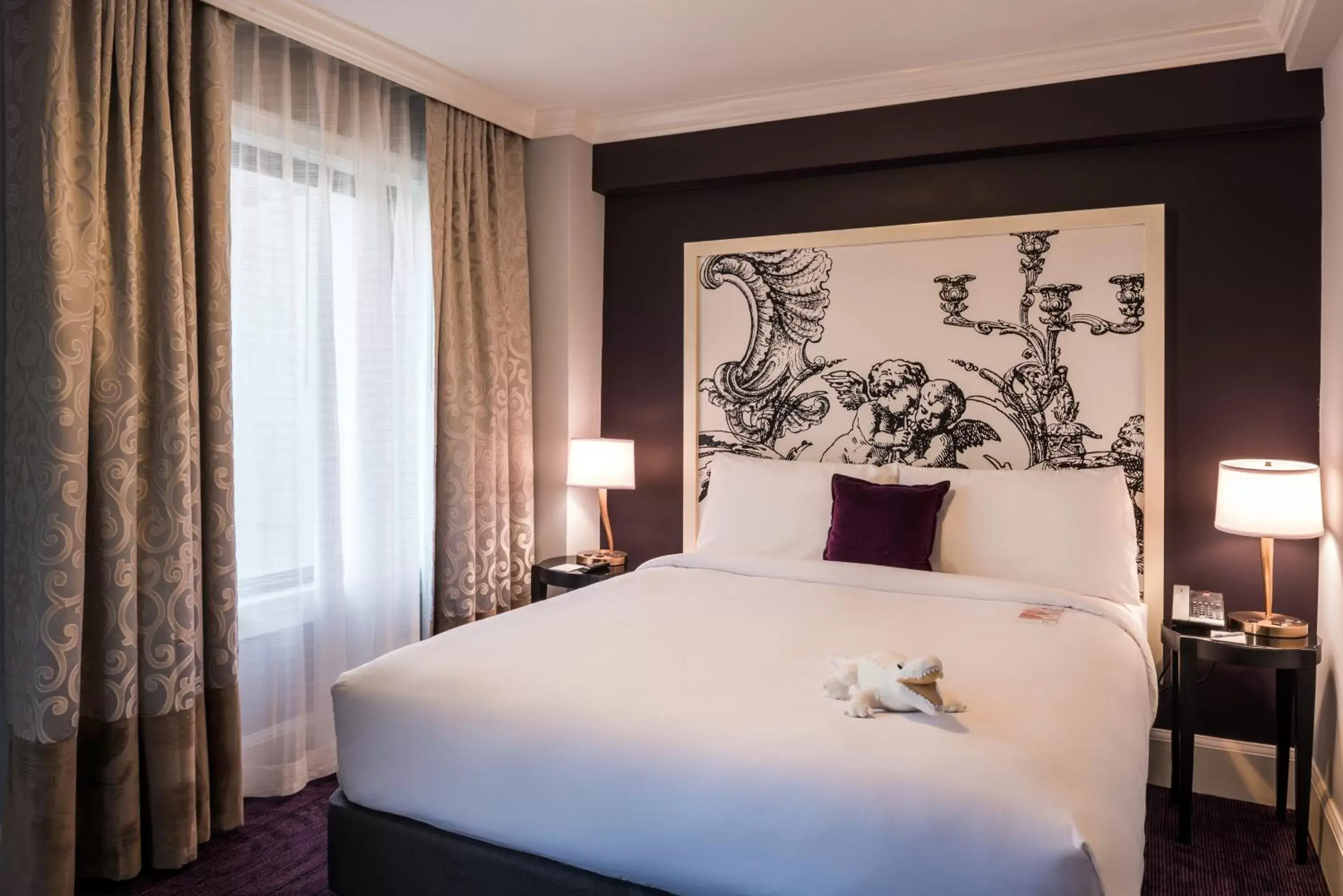 Bedroom, Bed in Hotel Vinache Bedroom, Bed in Hotel Vinache