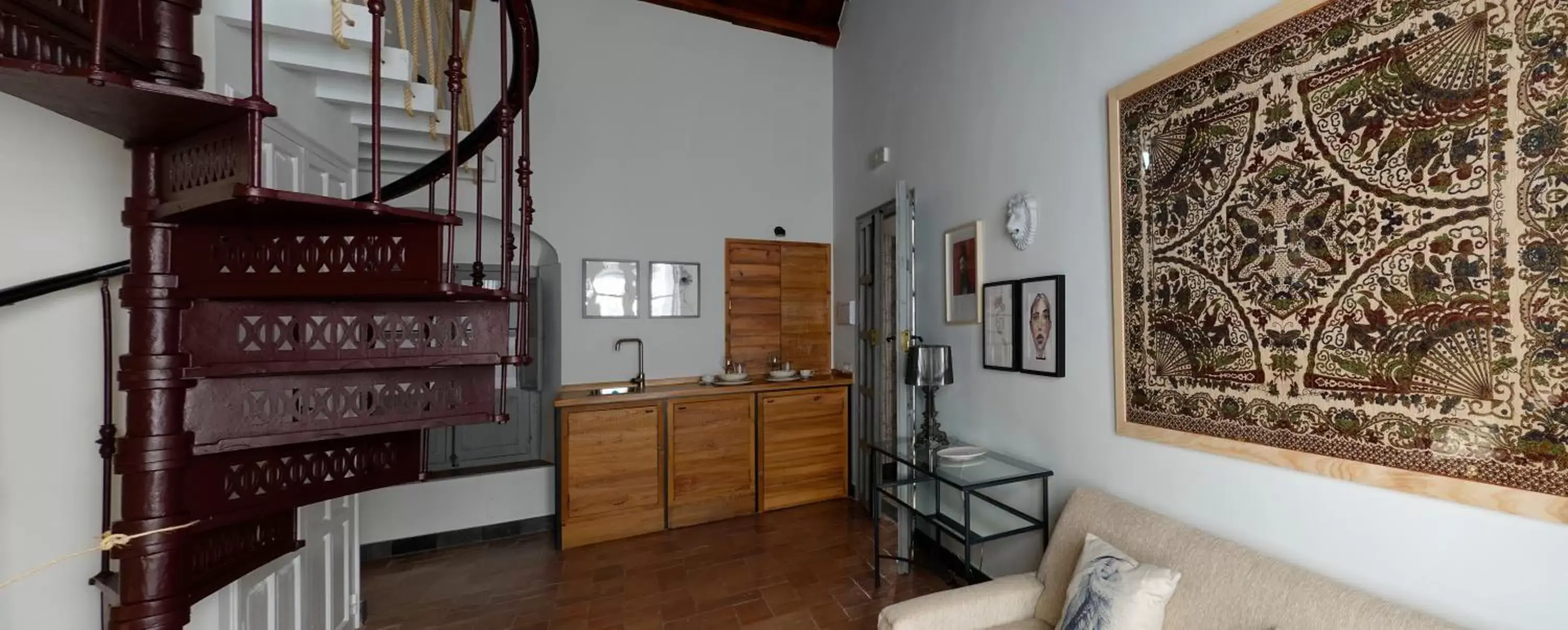 Living room in Hospederia Santa Clara