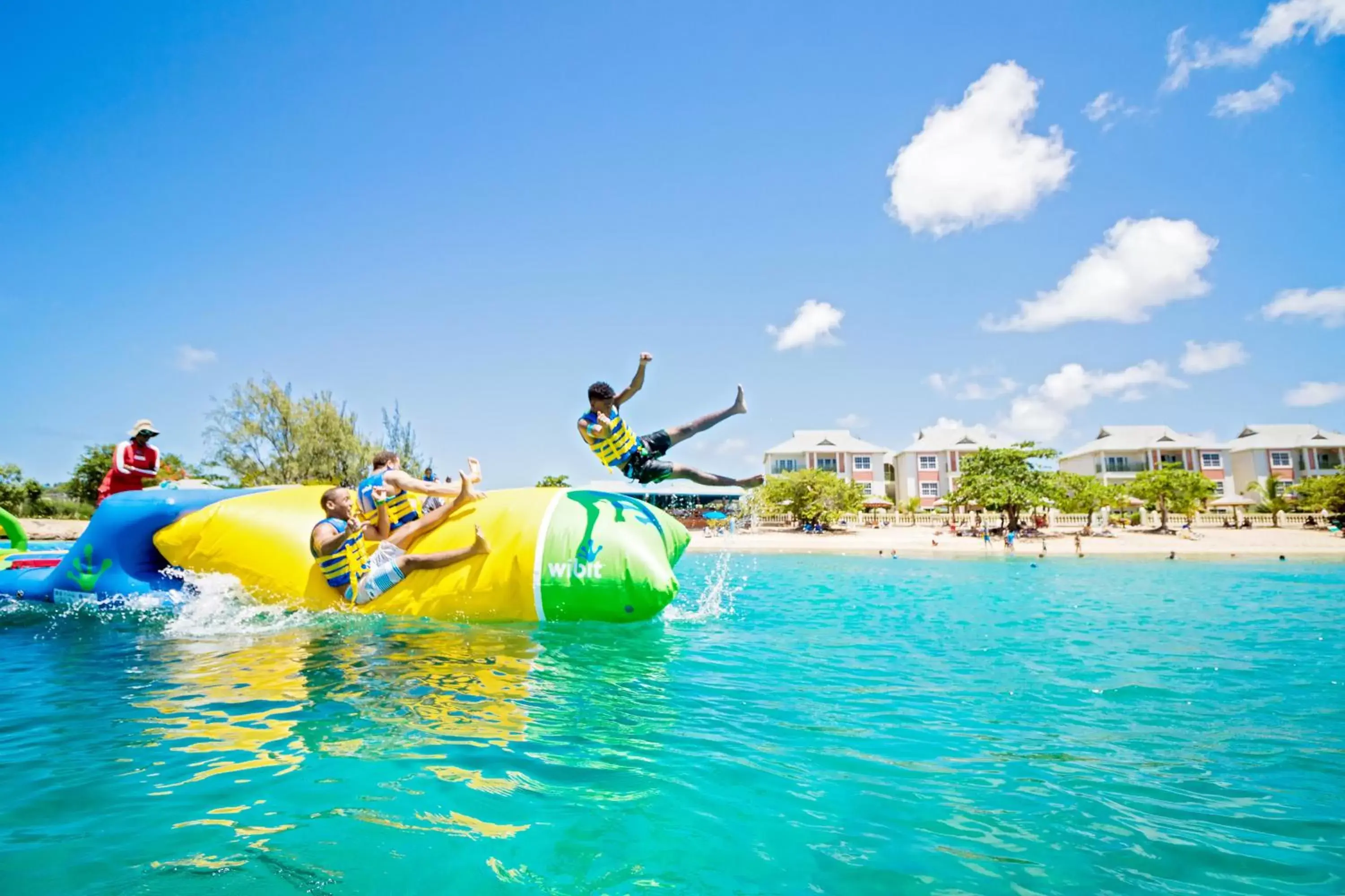 Aqua park in Bay Gardens Hotel