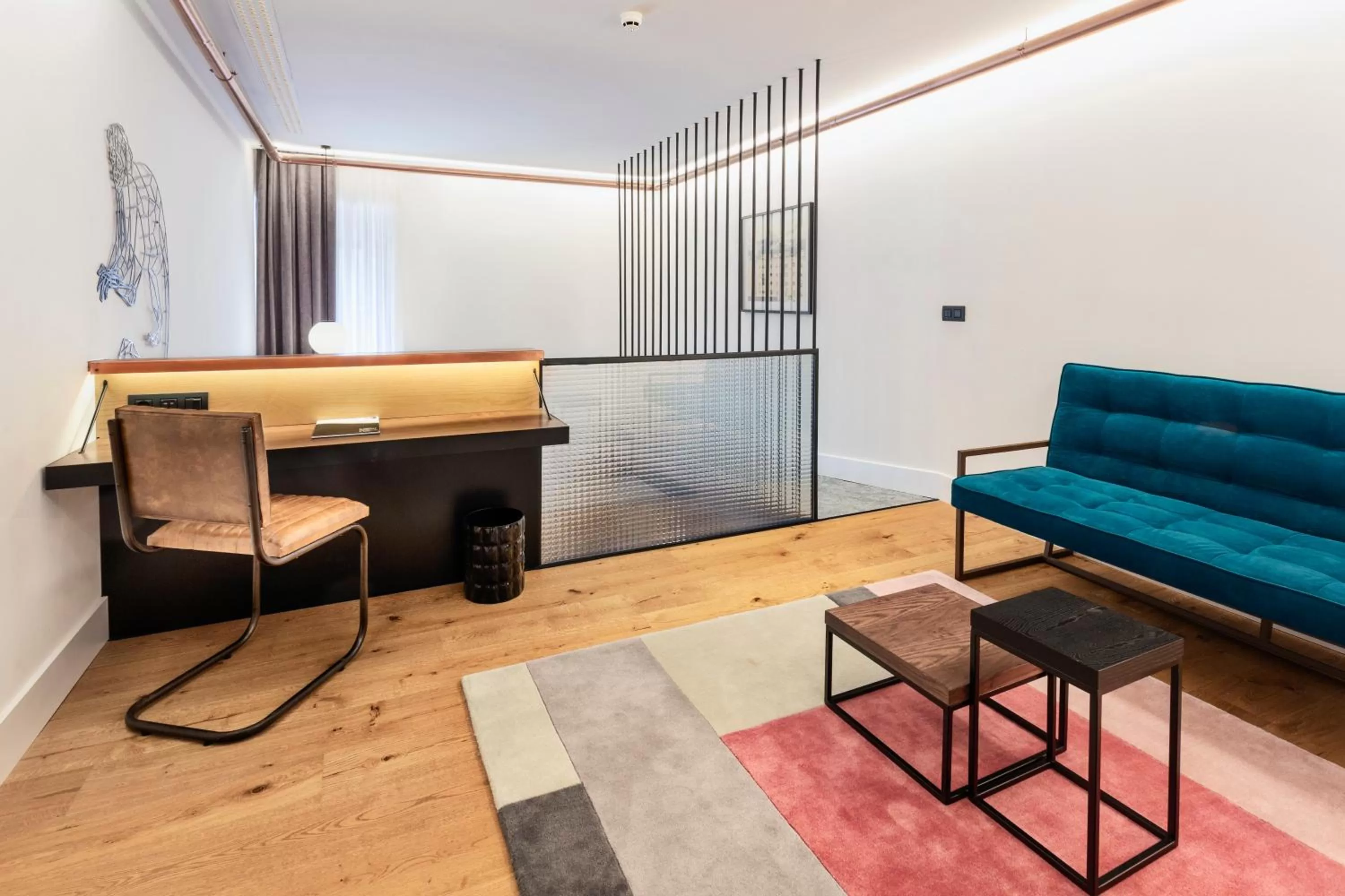 Living room in One Shot Tabakalera House