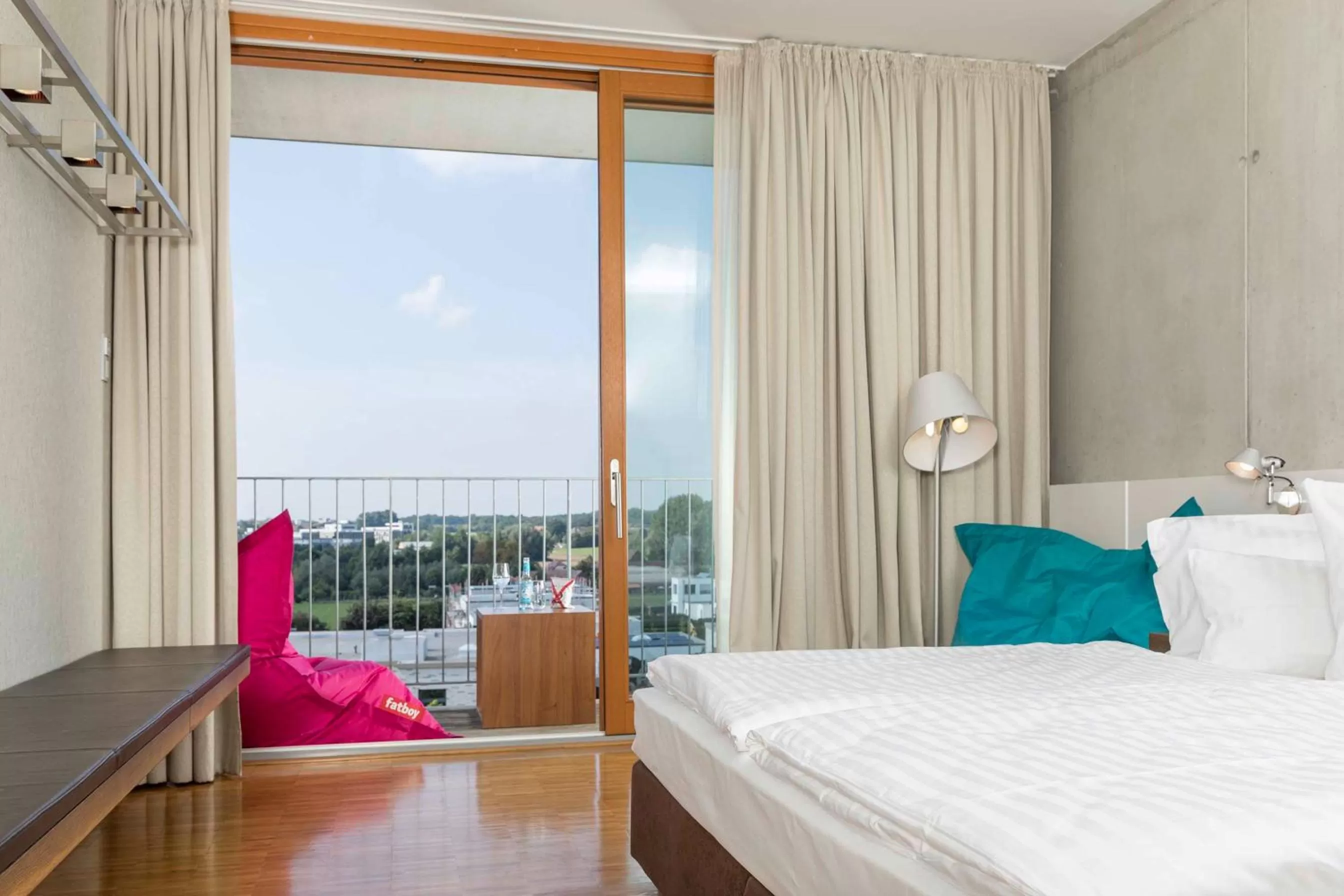 Bed in Factory Hotel