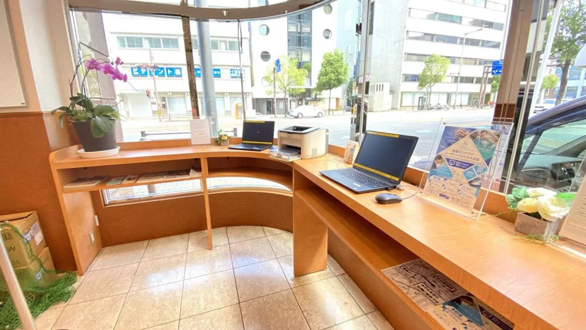 Lobby or reception in Toyoko Inn Matsuyama Ichibancho