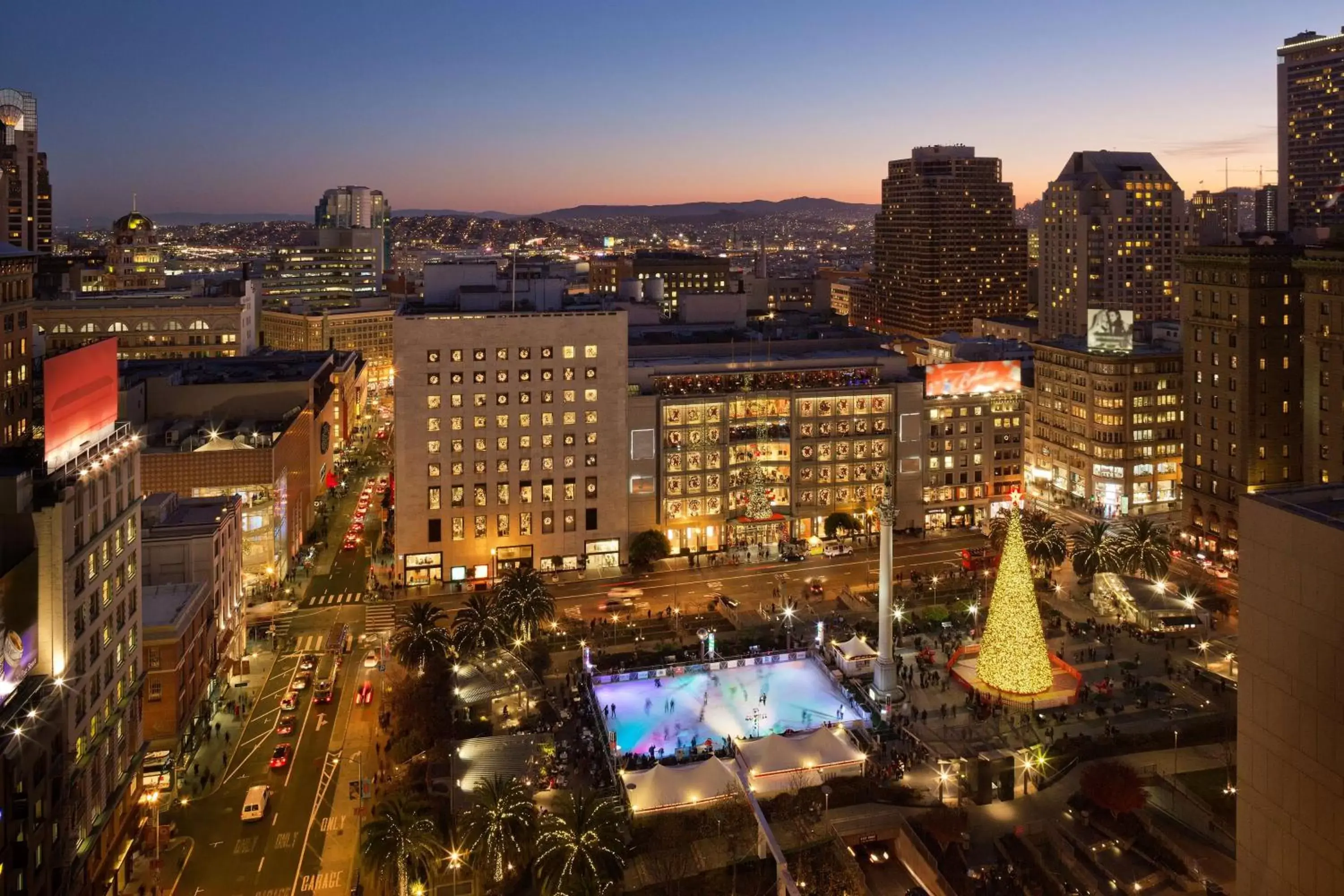 Nearby landmark, Bird's-eye View in Grand Hyatt San Francisco Union Square