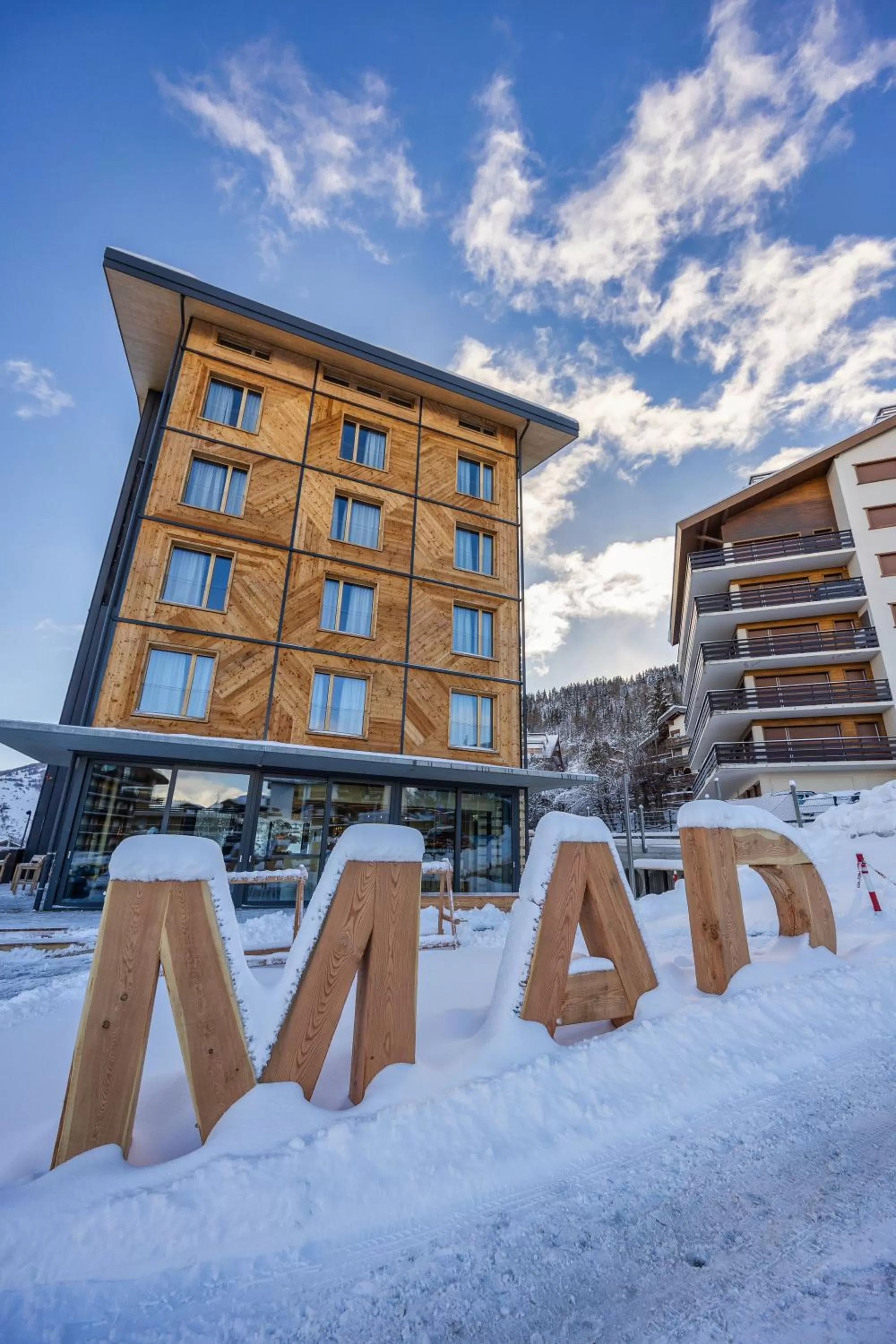 Property building, Winter in MAD Mount Hotel & Spa