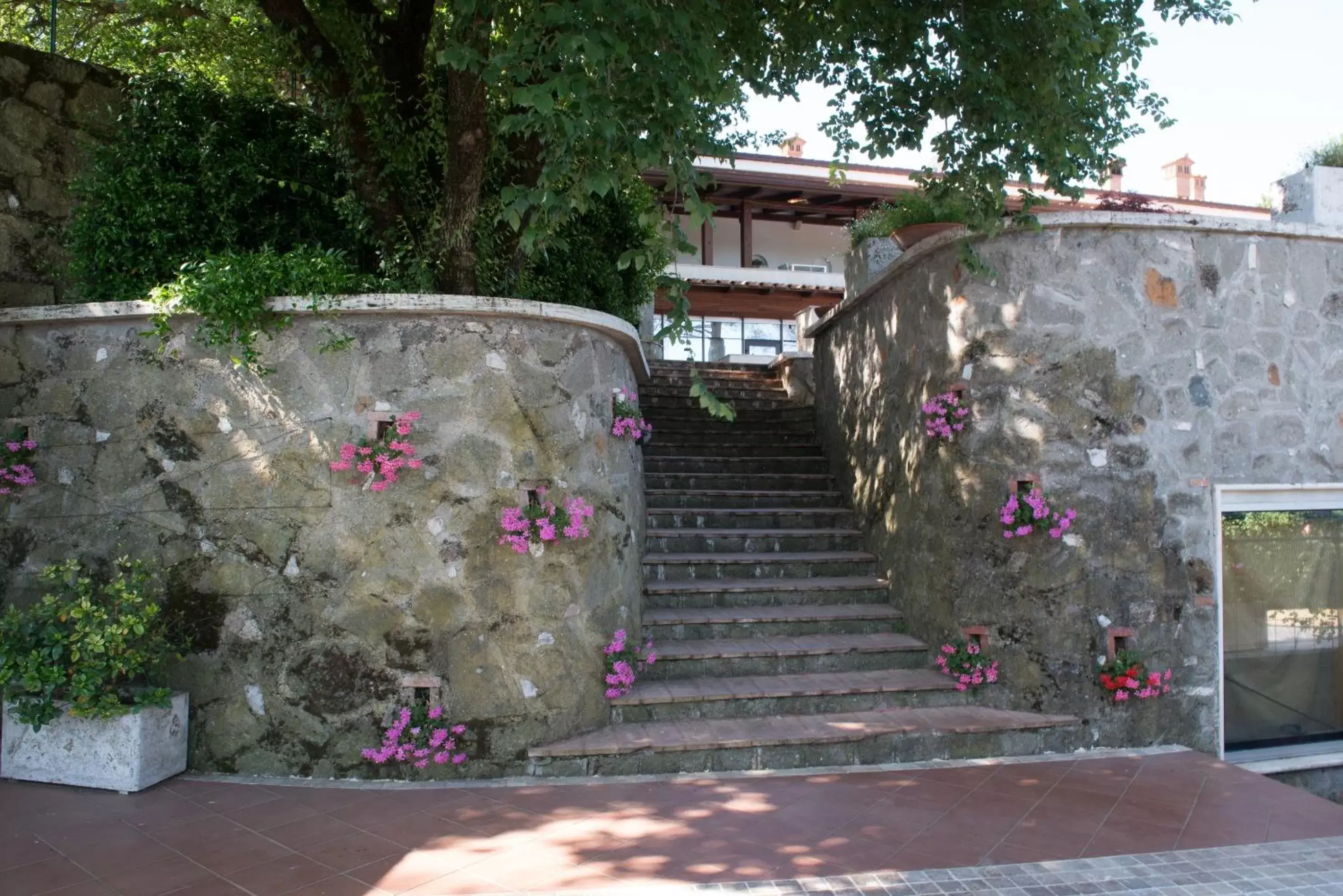 Facade/entrance in La Locanda Del Pontefice - Luxury Country House