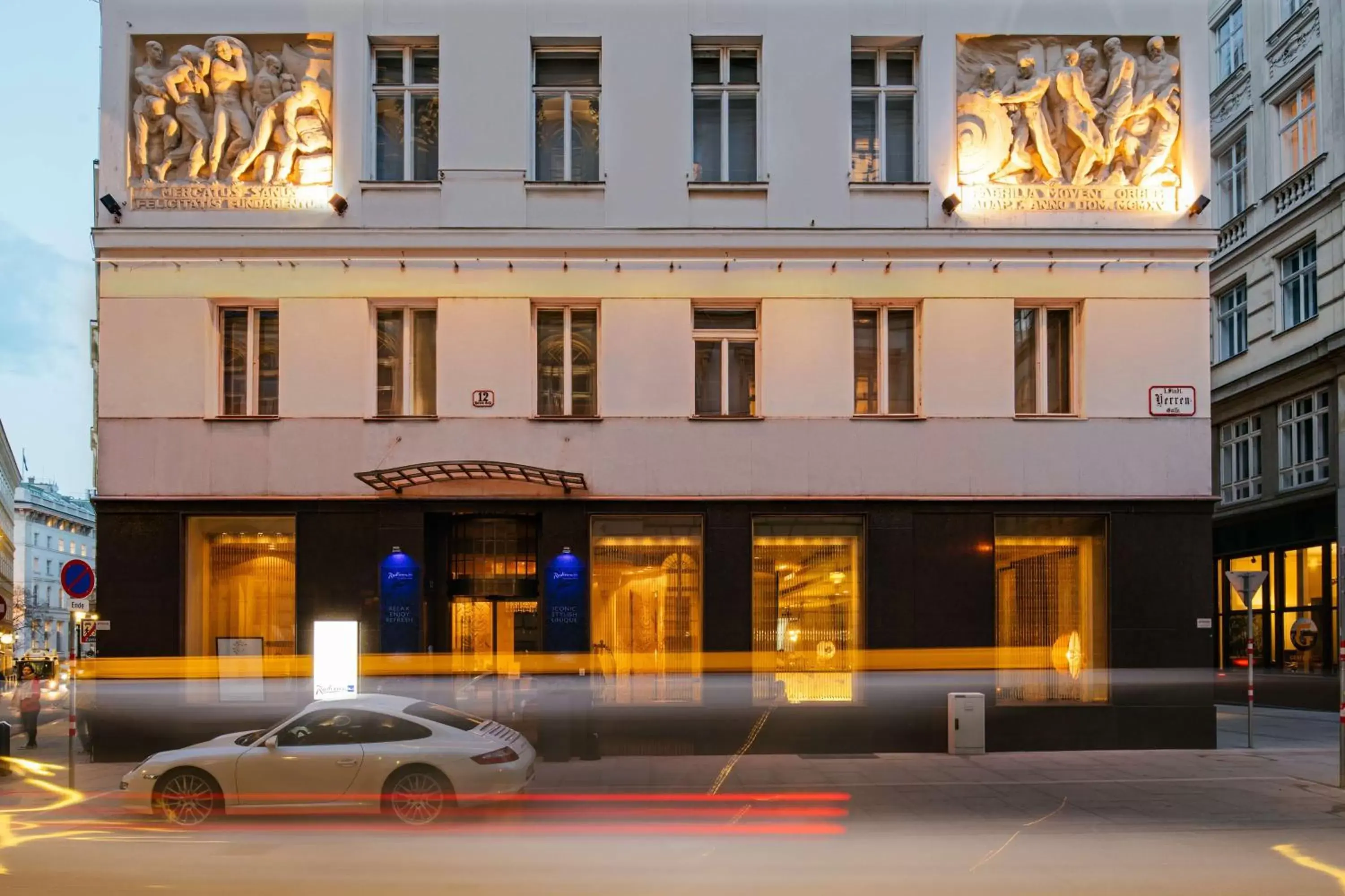 Facade/entrance, Property Building in Radisson Blu Style Hotel, Vienna