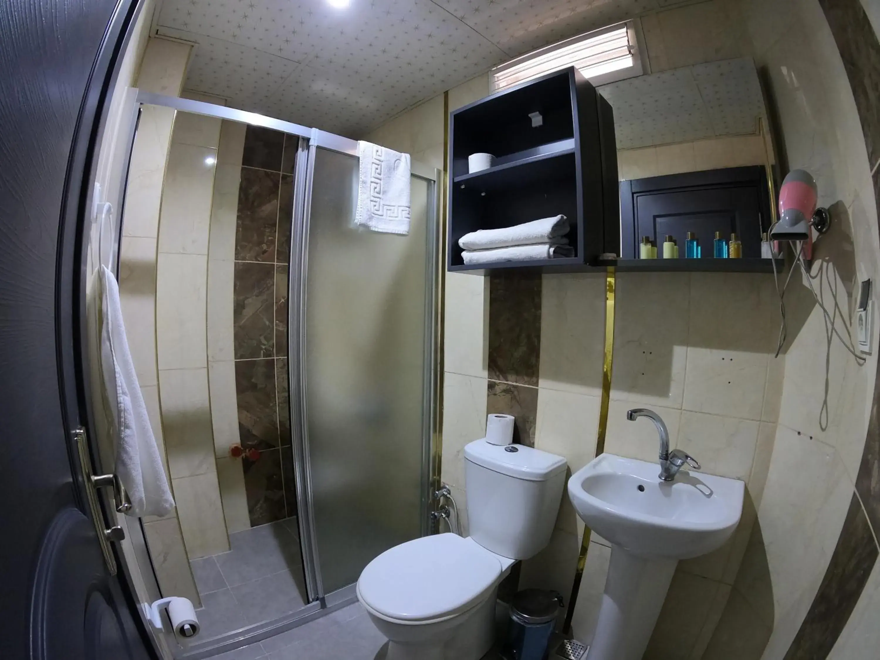 Shower, Bathroom in Exporoyal Hotel