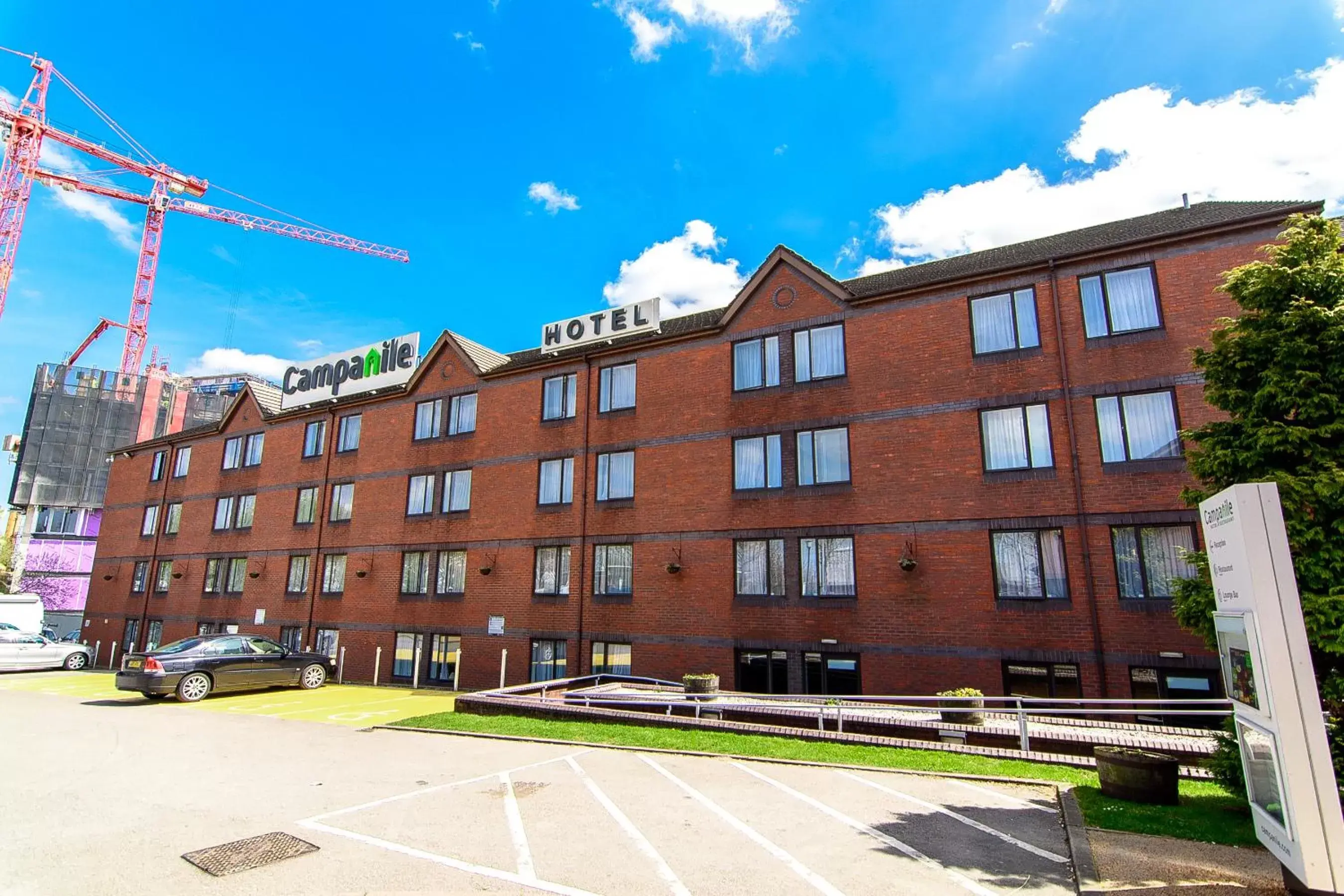 Street view, Property Building in Campanile Manchester