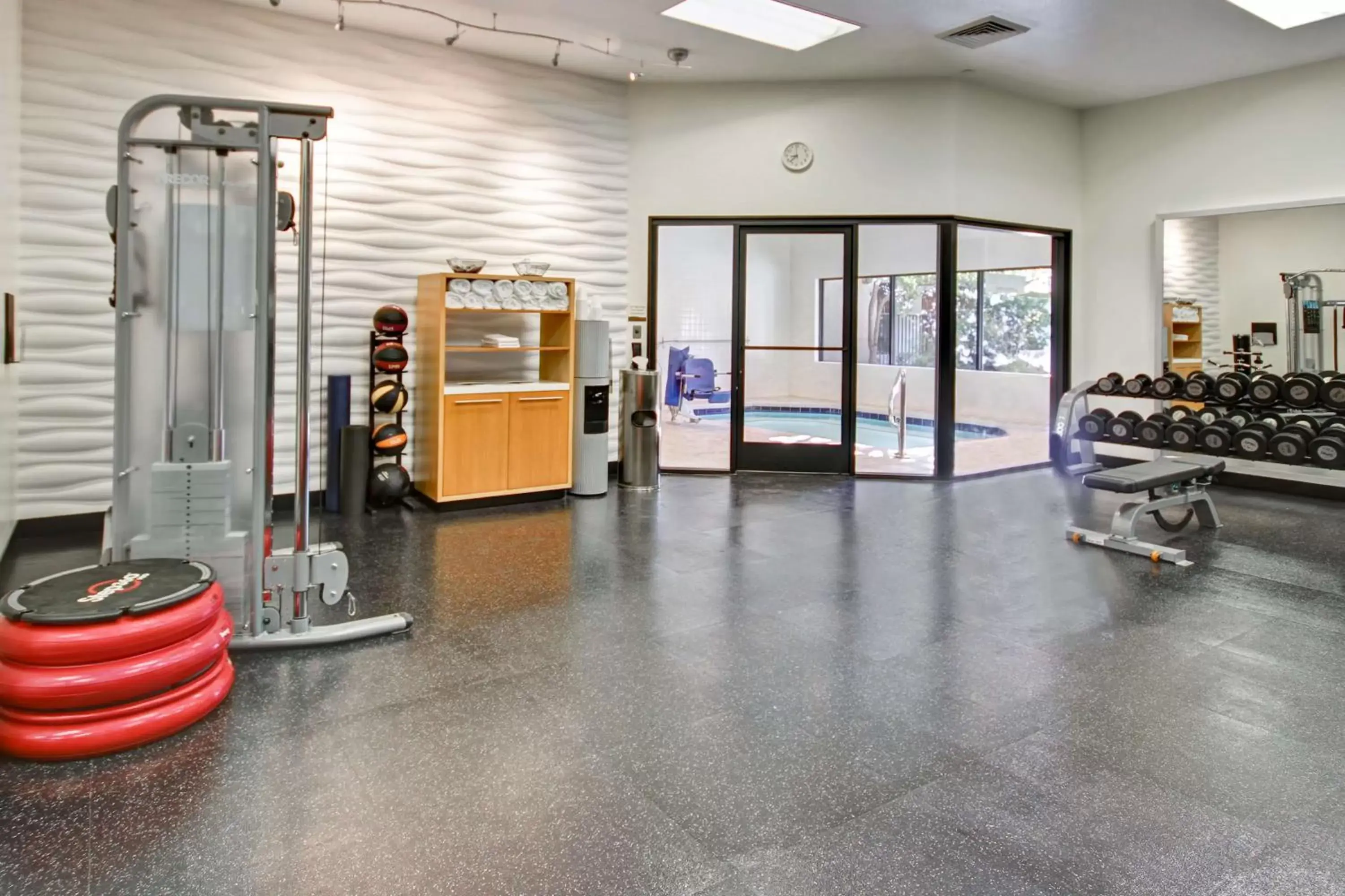 Fitness centre/facilities, Lobby/Reception in DoubleTree by Hilton Hotel Flagstaff