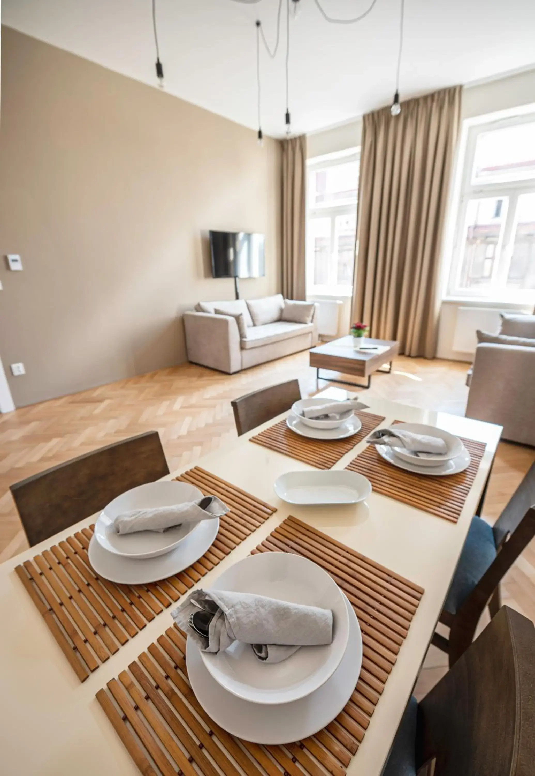 Dining Area in Letna Garden Suites