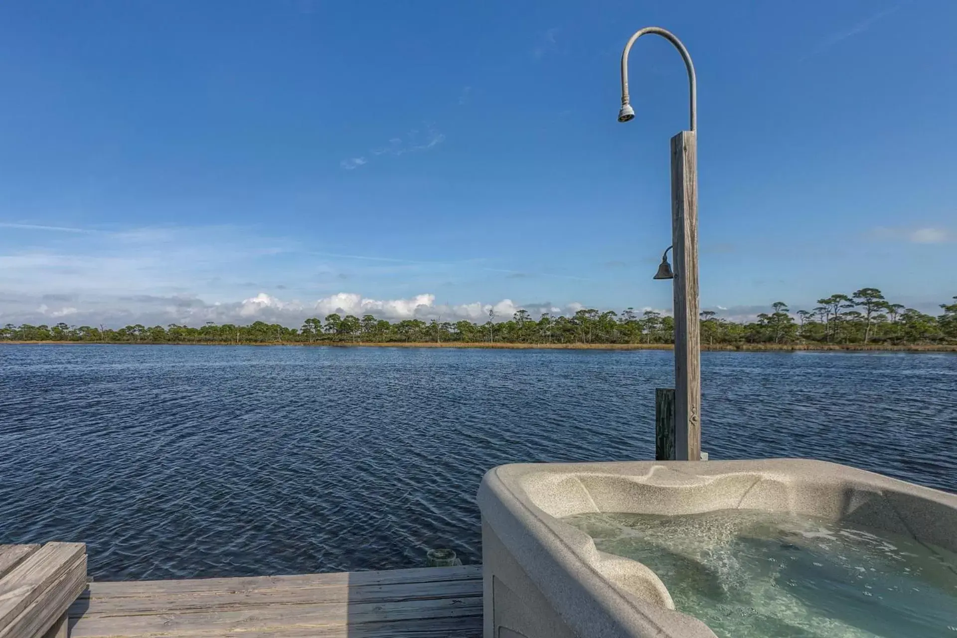 Hot Tub in Cape San Blas Inn